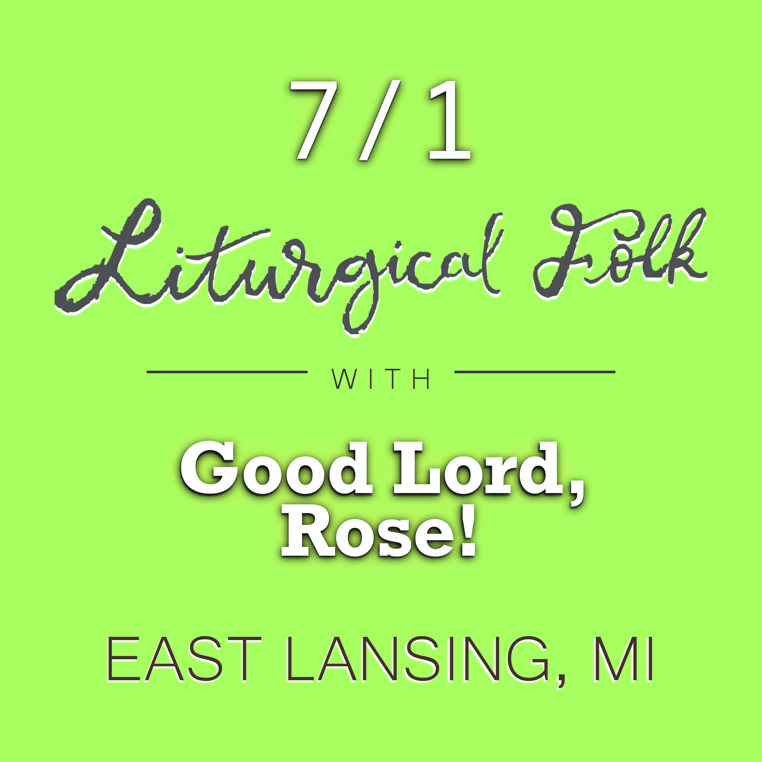 Concert in East Lansing, MI