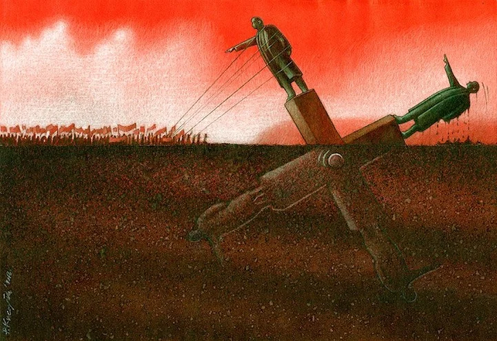 Pawel Kuczynski's artwork named "Loop", print available here .