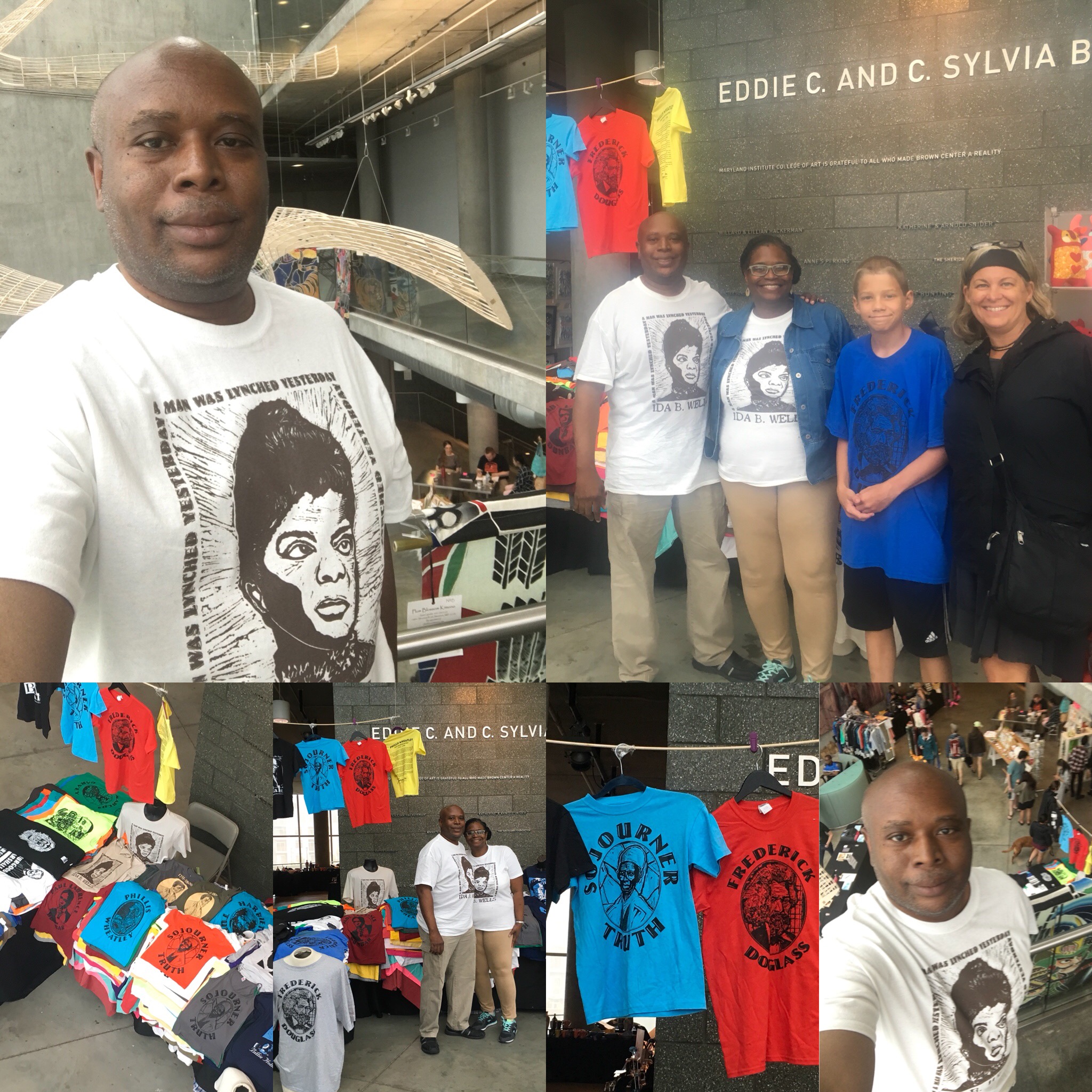 Ethnicitees LLC at MICA Artists Marketplace @ Brown Center 2018 Artscape