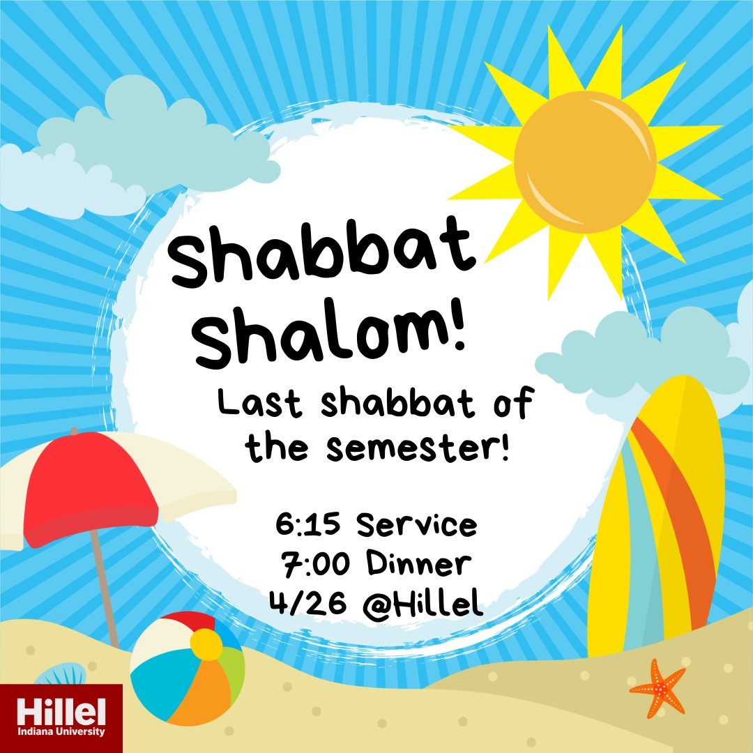 We're excited to celebrate our last Shabbat of the semester with our students! One last celebration before finals begin. Good luck to our students and Mazel Tov to the seniors who are graduating!