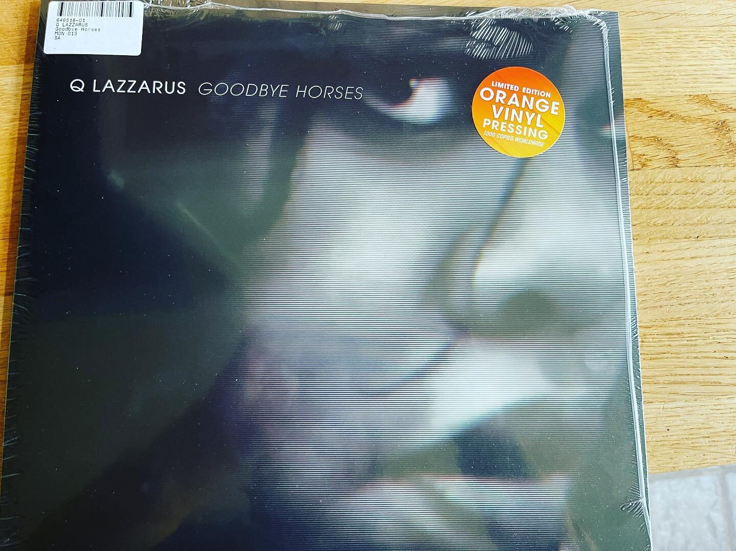 Completely forgot I bought this stone cold classic would never have even thought to if not for @jim_bracher_colour #qlazzarus #goodbyehorses #vinyl #beautifulnoise #silenceofthelambs