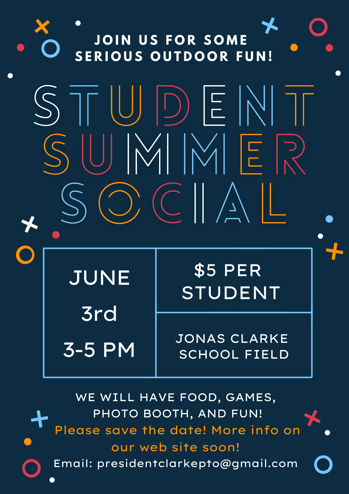 Student Summer Social