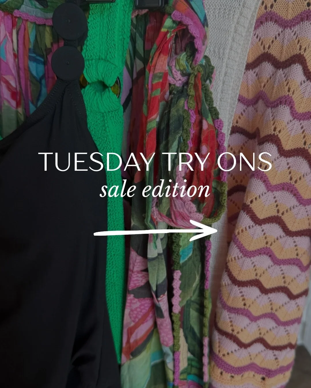 Tuesday Try Ons &bull; Sale Edition 
👉🏼 swipe for before &amp; after sale prices 
(50% off with cash or 45% off with card)

WAS $451 &bull; NOW $225.50

@hunzag WAS $255 &bull; NOW $127.5
Sarong WAS $180 &bull; NOW $90

WAS $198 &bull; NOW $99

WAS