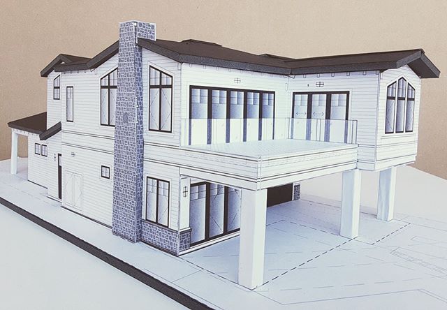 We make models too!! So glad that we could bring such a big smile to our clients face with a model of her home that is currently under construction! Big thanks to our talented team member Alex for whipping it up! 🏠📐🖋