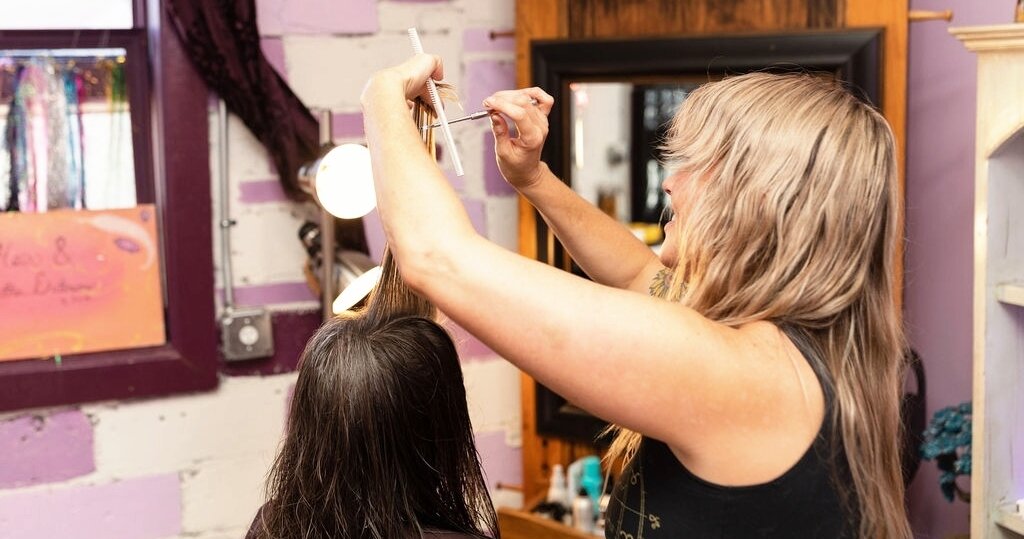 Great hair doesn&rsquo;t happen by chance, it happens by appointment! Make an appointment with one of our amazing stylists!⁠
.⁠
8282255922⁠
.⁠
Stylist: Amanda