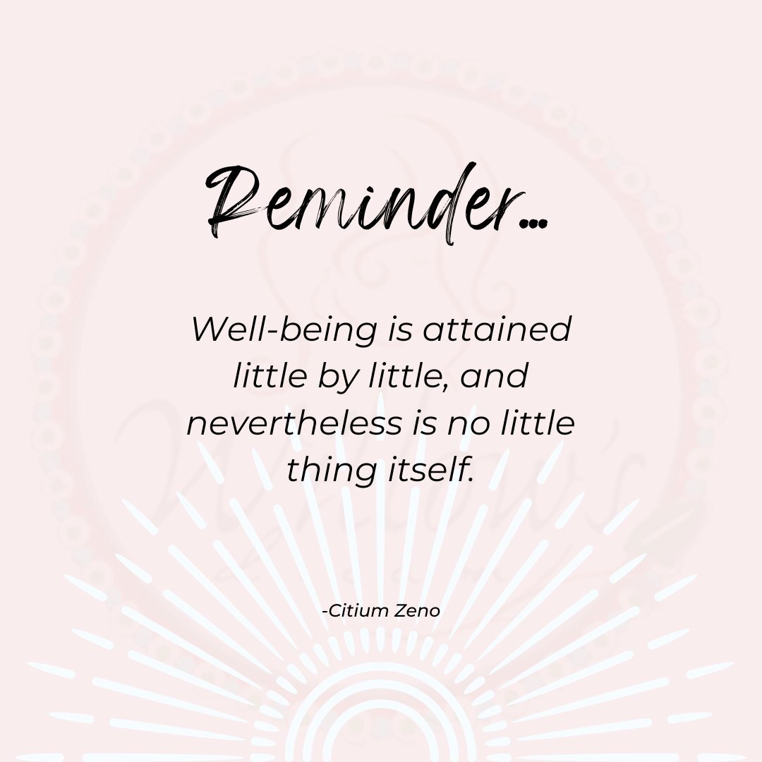 We strive to encourage our team, clients and customers to honor their well-being. The key to a healthy life is a having a healthy mind!🤍⁠