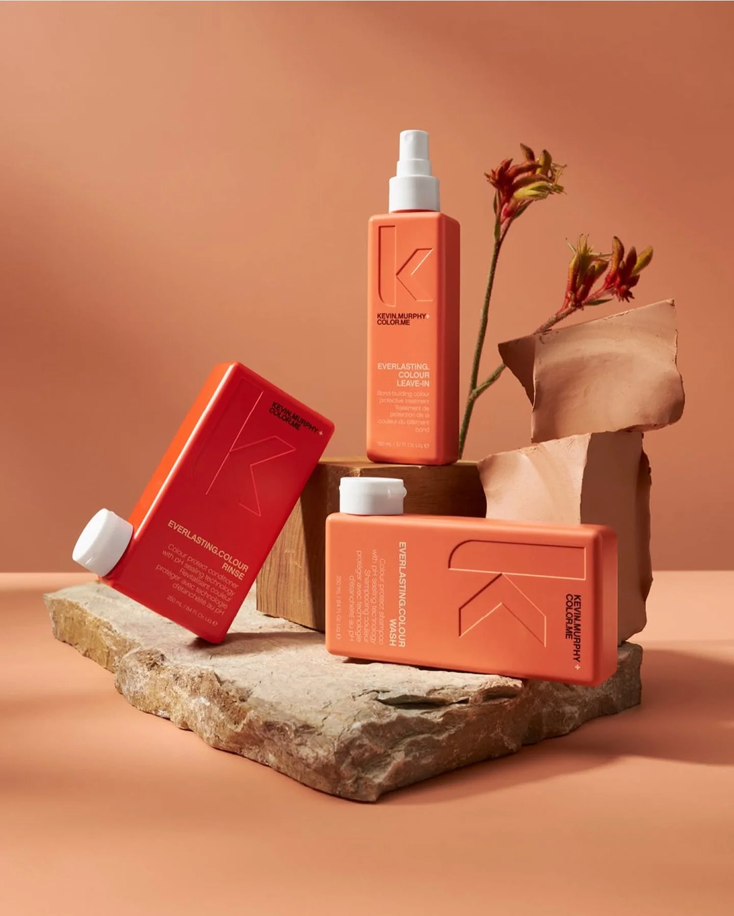 ✨CALLING ALL CUTIES W/ COLORED HAIR!✨
 @kevin.murphy EVERLASTING.COLOUR line is designed to protect and elongate the life of your hair color✨🌈✨

✨3 STEPS TO REFEESHED HAIR ✨
Cleanse &mdash; with EVERLASTING.COLOR Wash 💦💆&zwj;♀️
Condition &mdash; w