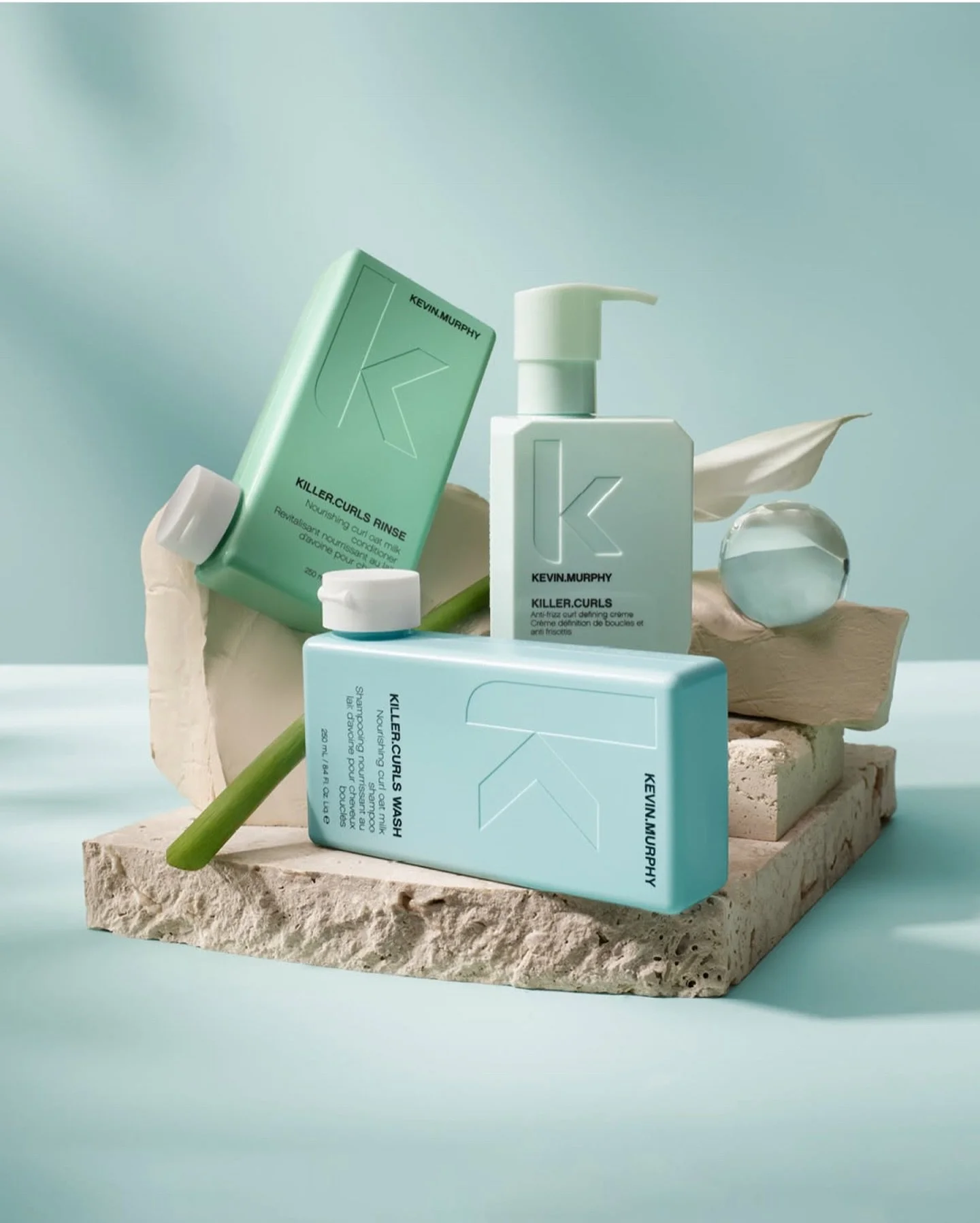 CALLING ALL CURLY CUTIES 🔔🚨
The Killer Curl line from @kevinmurphyhair has everything your curls need to bounce their best!! ✨➰

✨KILLER.CURLS WASH (to cleanse)
✨KILLER.CURLS RINSE (to condition)
✨KILLER.CURLS TREATMENT (to prepare and heal)

If yo