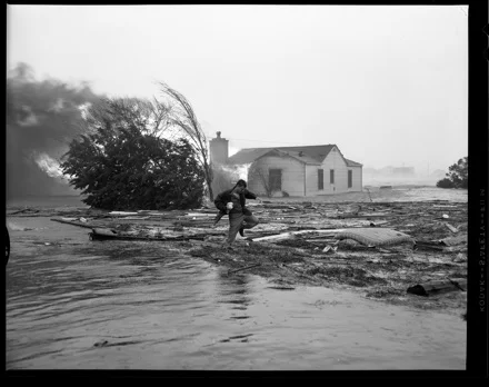 Henry's Dock During Hazel
