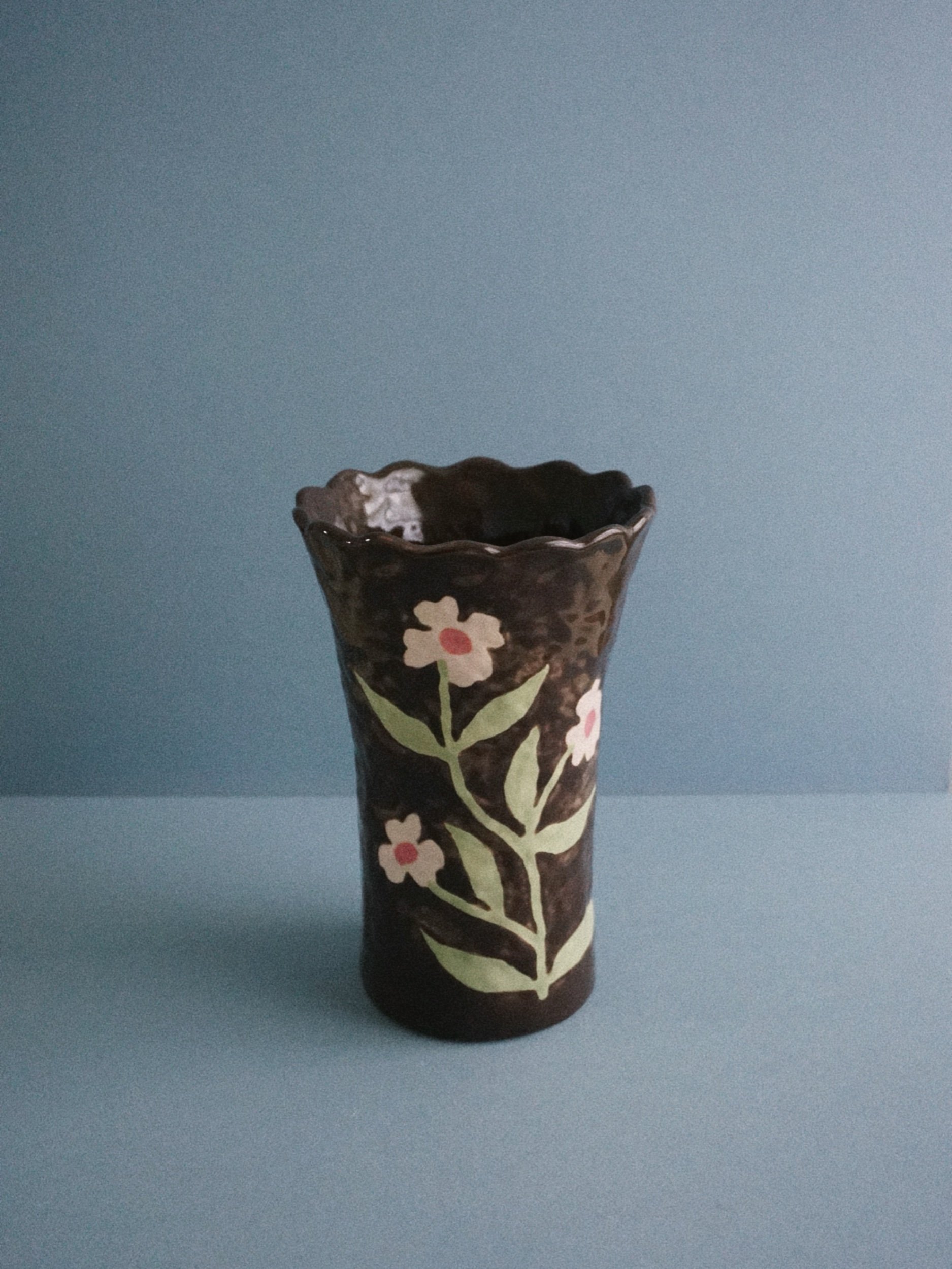 Brown Flower Vase