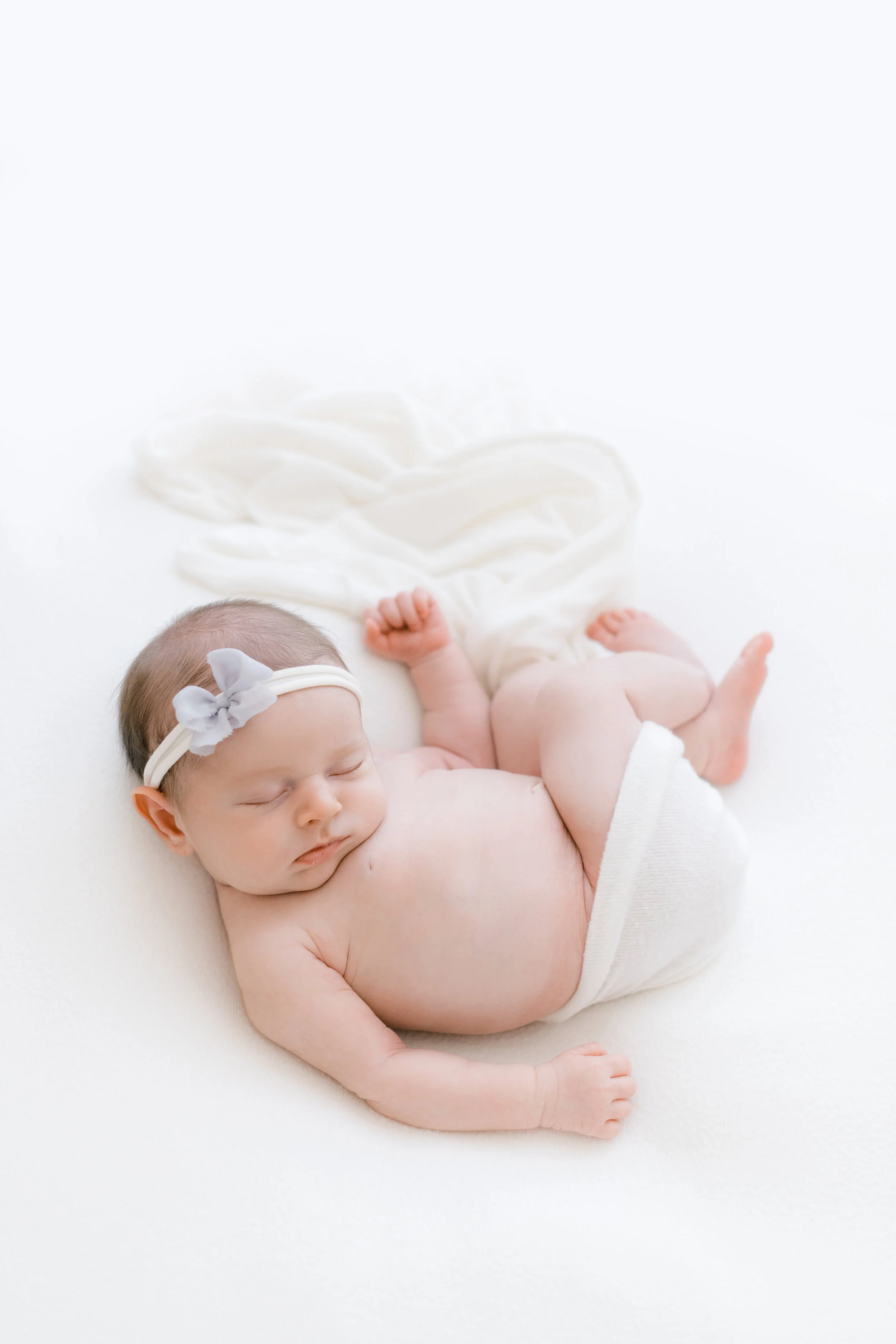 Sweet Harper Newborn Session with McKinney Photographer