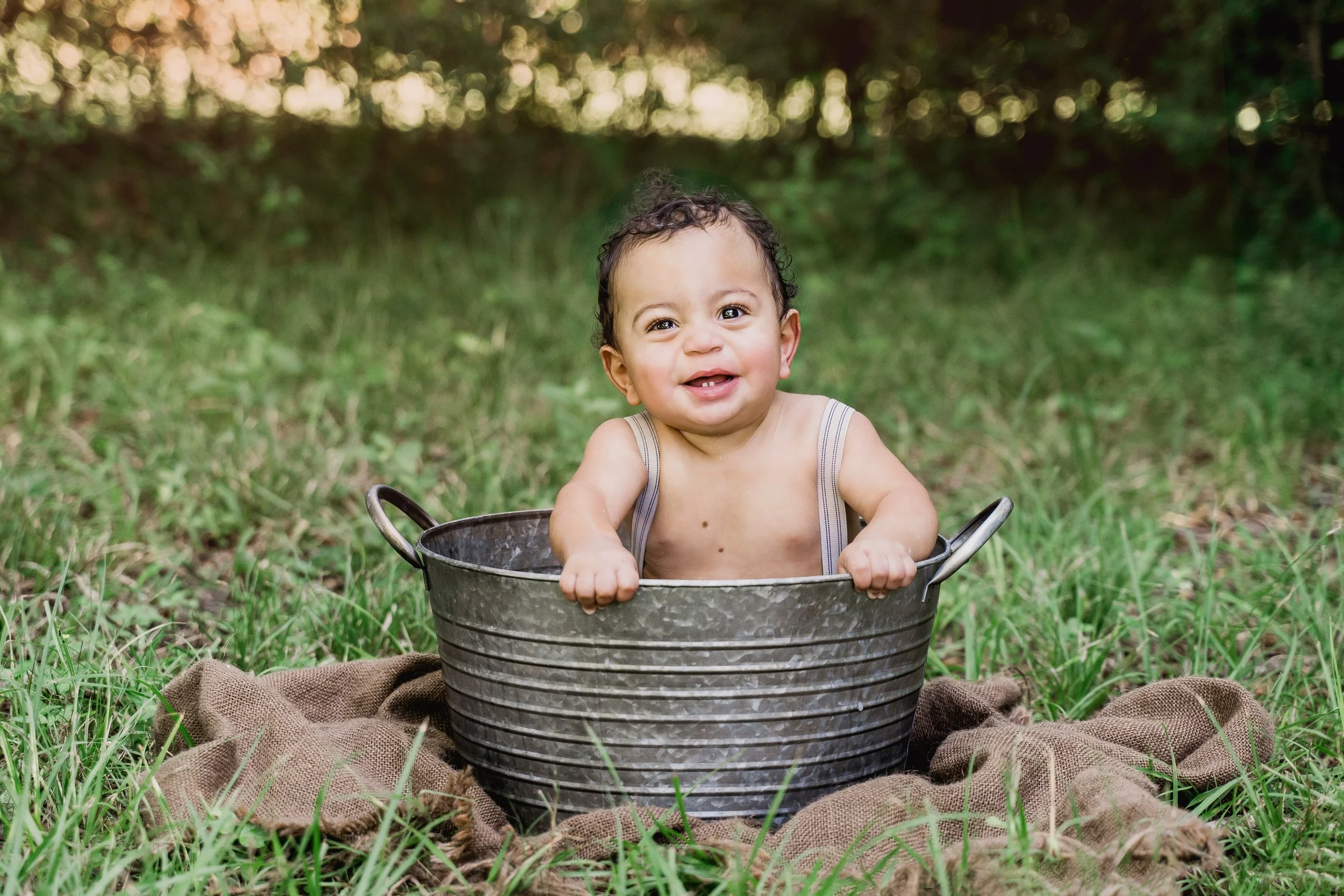 Ethan's One Year Cake Smash Photo Session