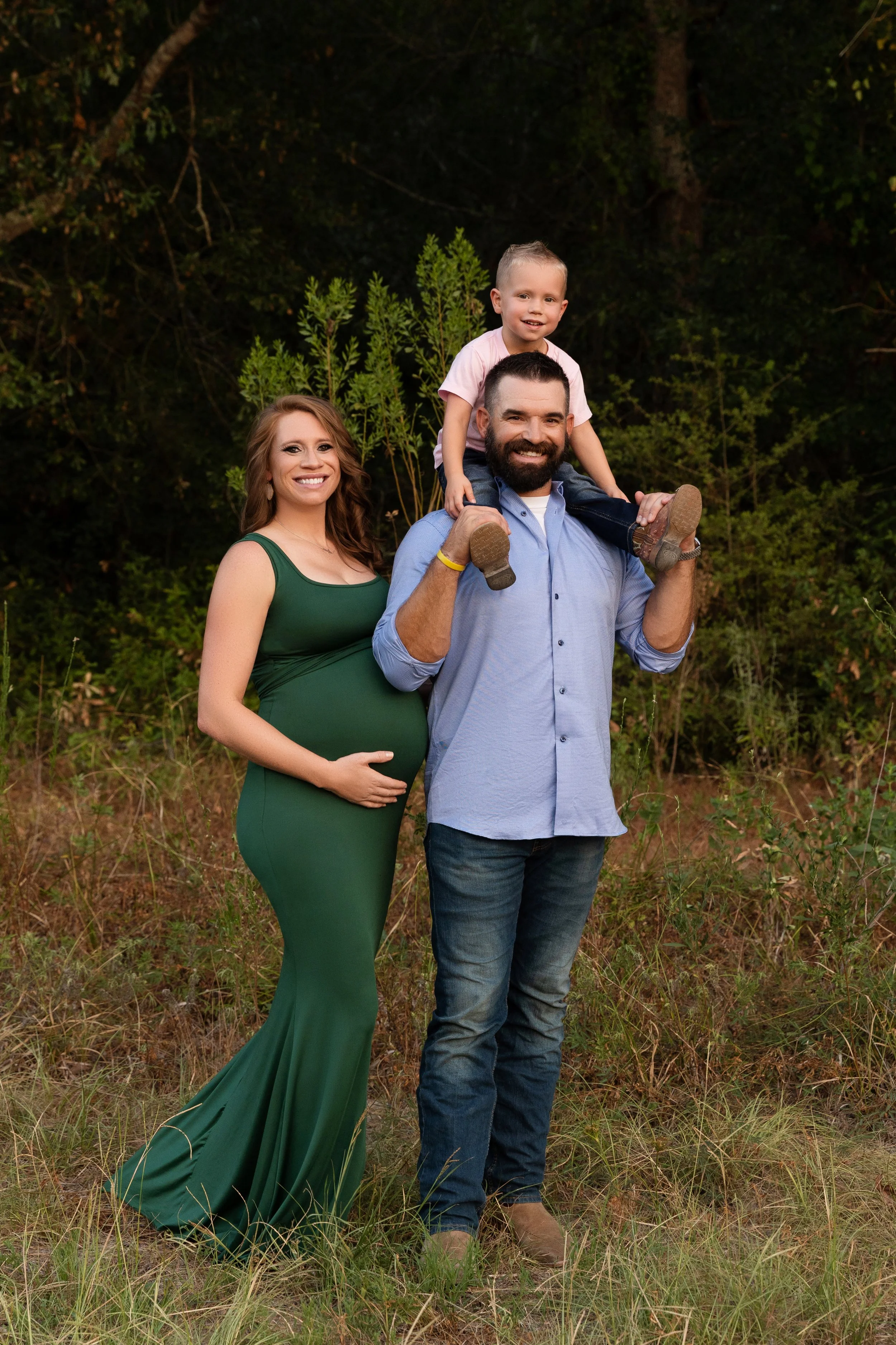 CyHope Maternity Session with Katelyn and Family