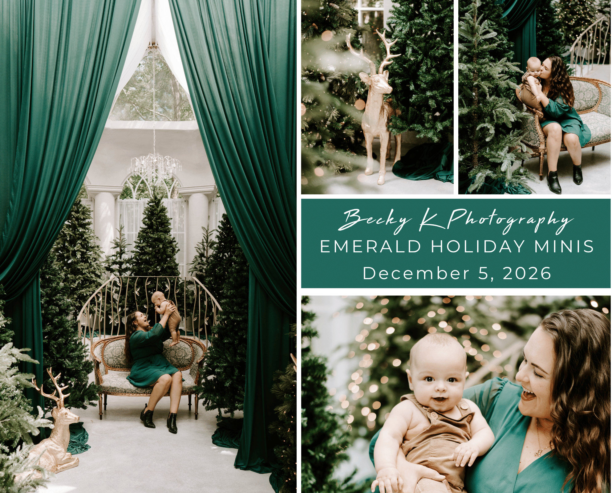 Emerald Grove Holiday Minis with Becky K Photography