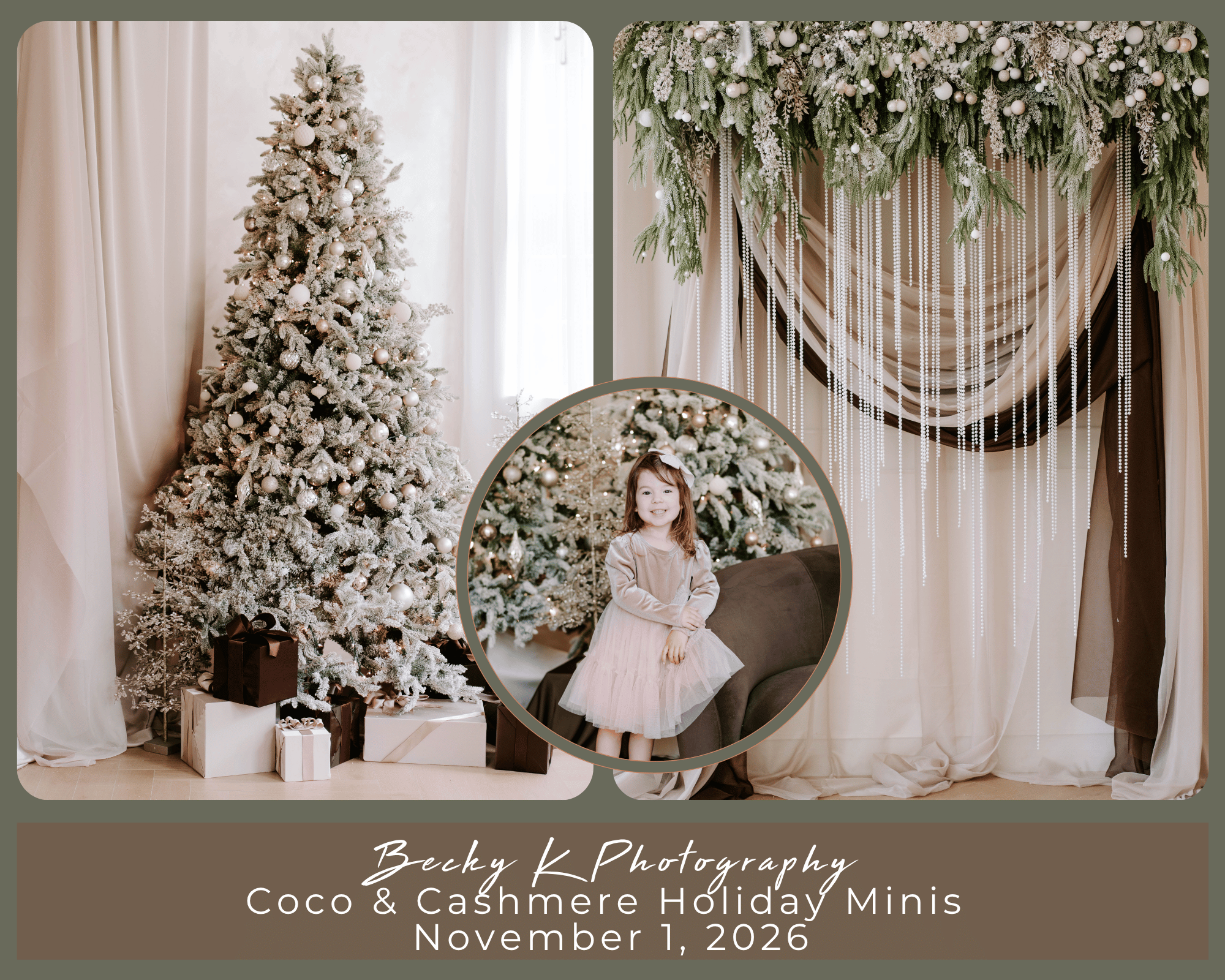 Coco & Cashmere Holiday Mini with Becky K Photography