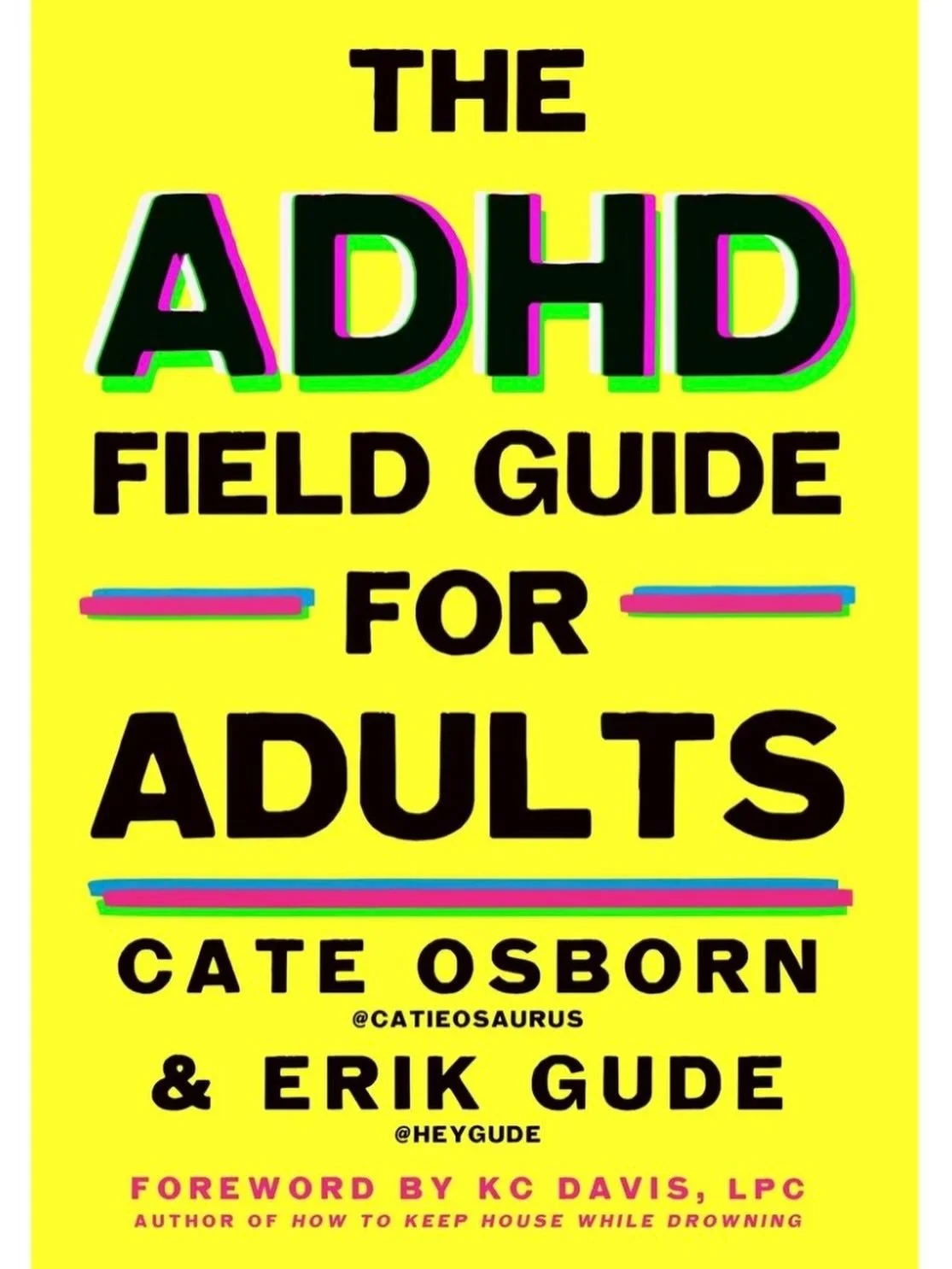 I am so proud to call myself a co-author on this one. For adults with ADHD and the people who love them, this book provides accessible support, stories, laughs, and above all, will make you feel seen. Available everywhere books are sold + Kindle and 