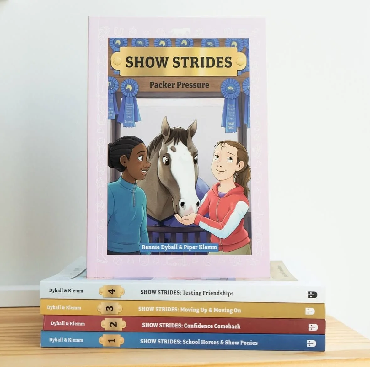Happy #nationalilovehorsesday and happy release date to SHOW STRIDES 5! @showstrides lovers, don&rsquo;t miss the newly reimagined and illustrated edition, available wherever books are sold. #horsebook #middlegradebooks #kidsread #hunterjumpersofinst