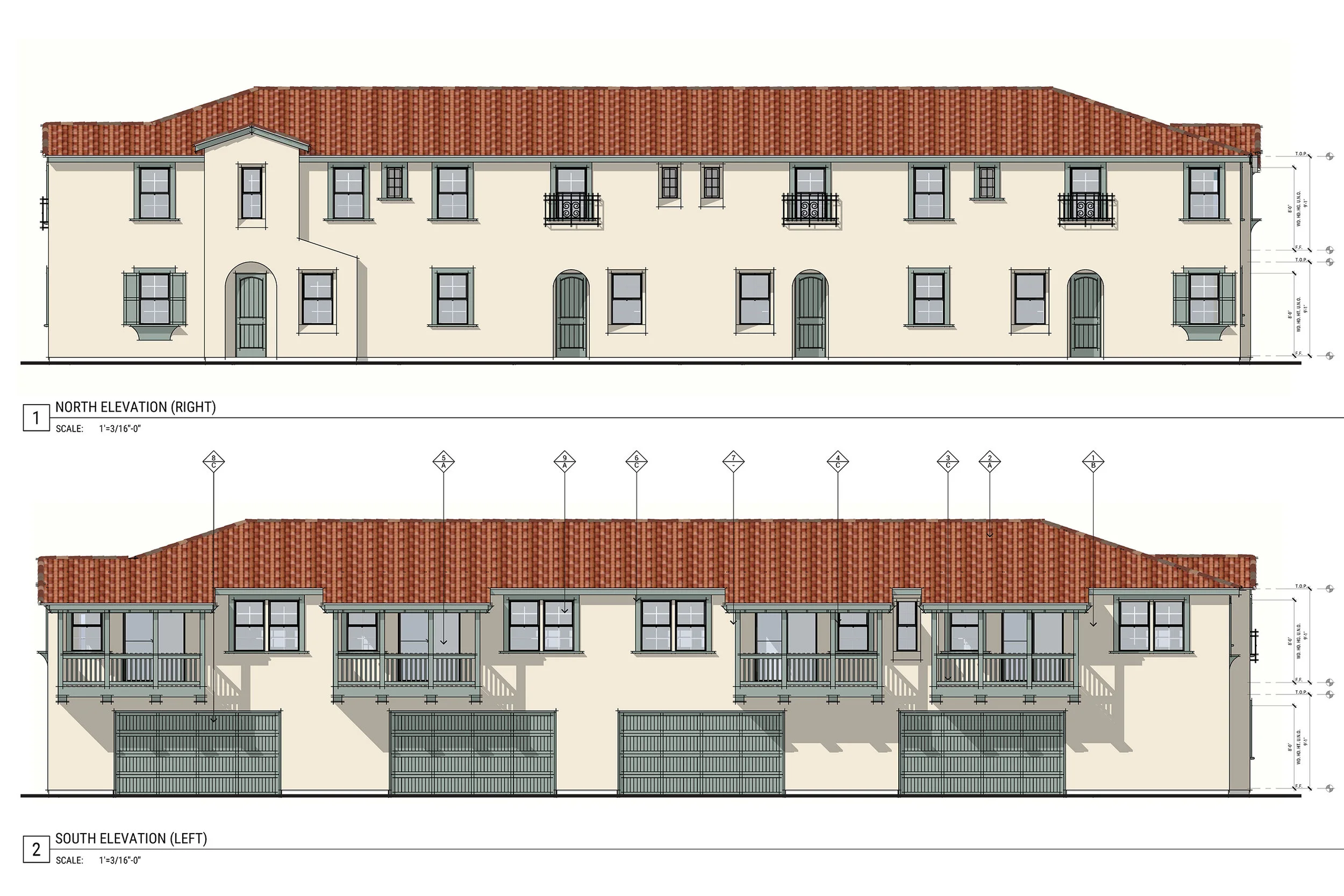 Building 1 Elevations