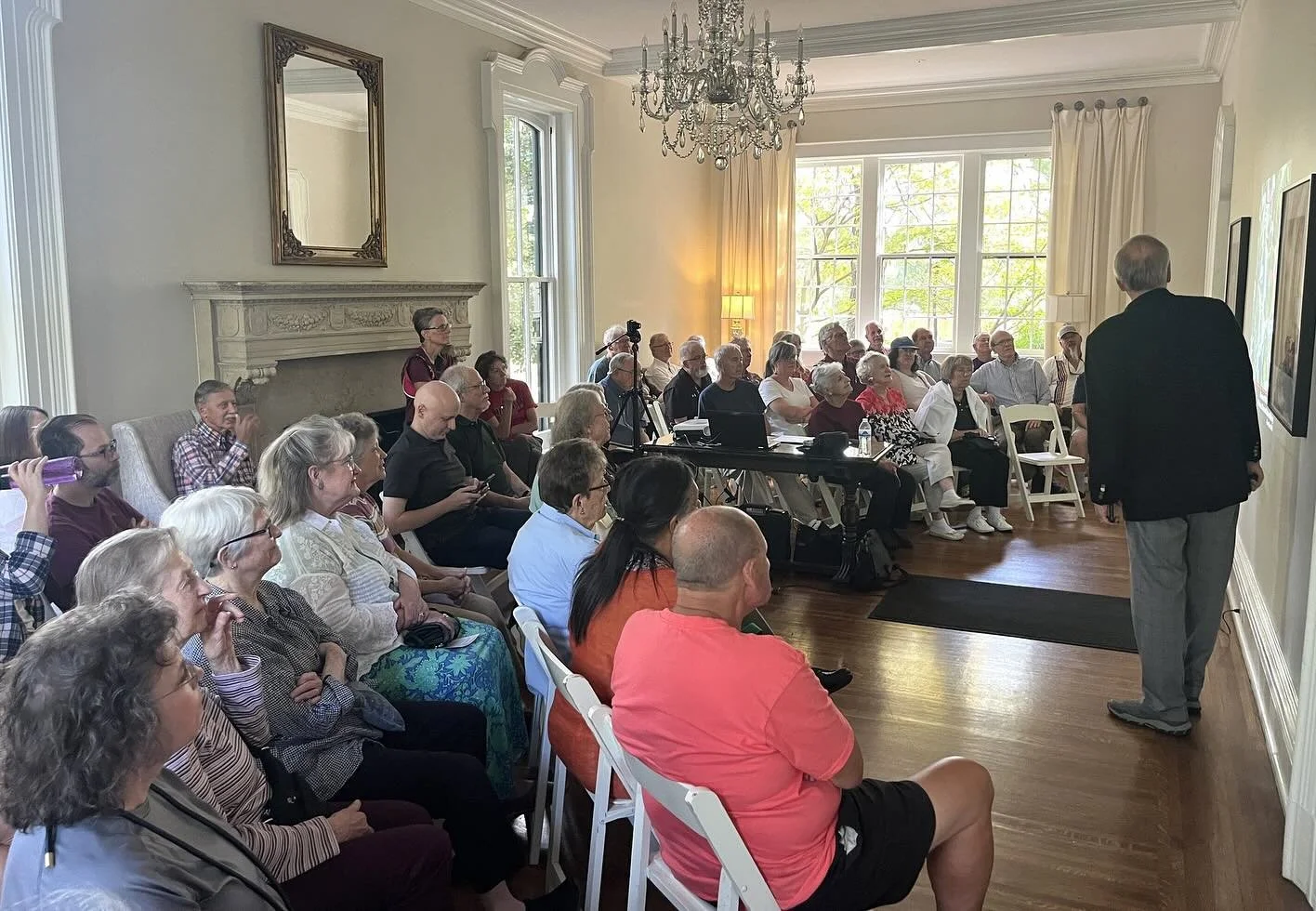 Keeping our history alive!✨What a great turnout for our Free Neighborhood History Talk with Steve Wiser yesterday! Thanks to all who attended. 

Next up - the Historical Grave Tour with Steve Wiser on Oct. 12! Get your tickets now as this event is ve