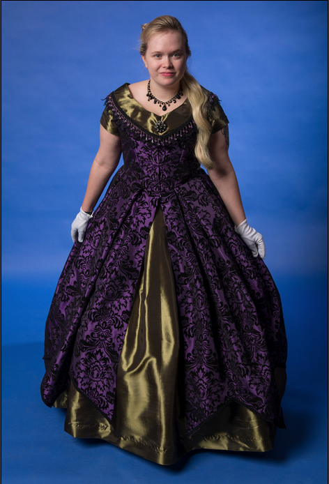 Civil War Ball Gown