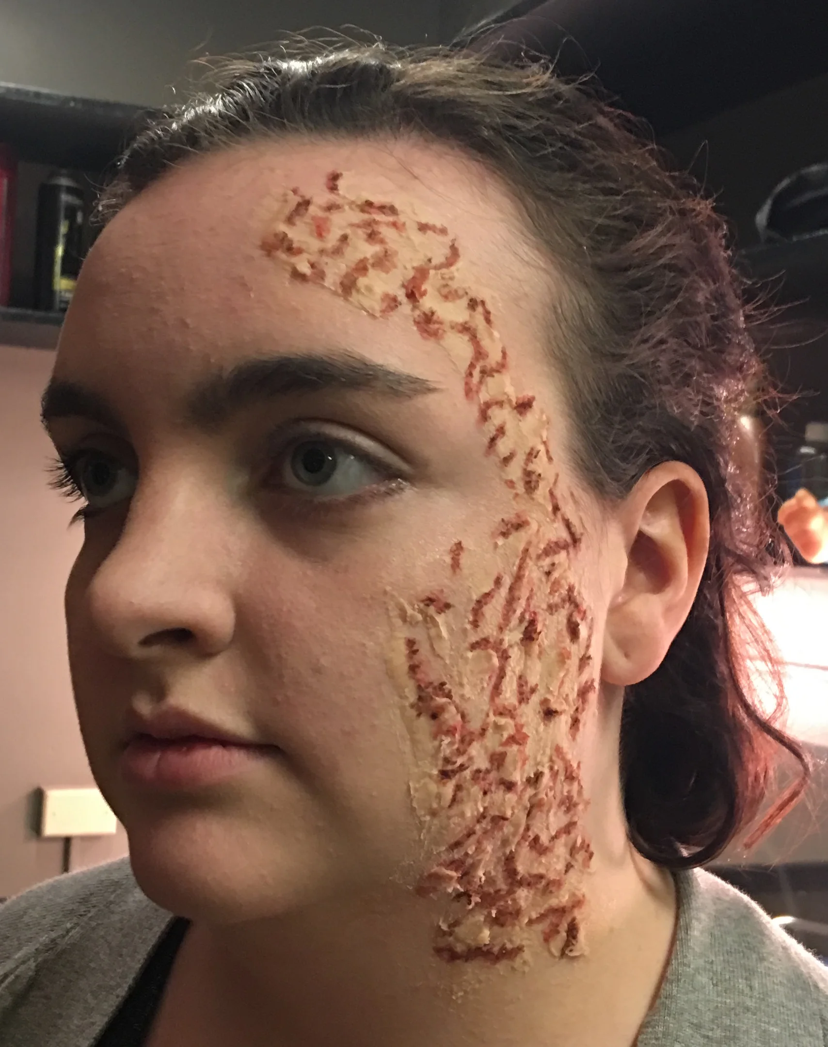  Time Stands Still, Sarah Goodman Shrapnel Damage Design/Application 