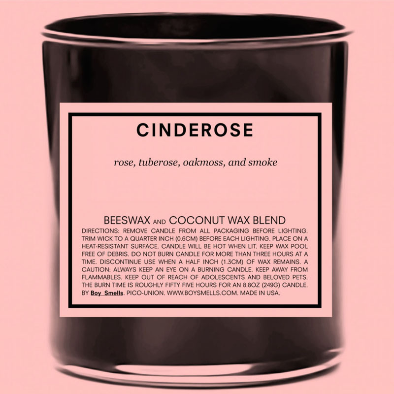 Boy Smells Cinderose Candle