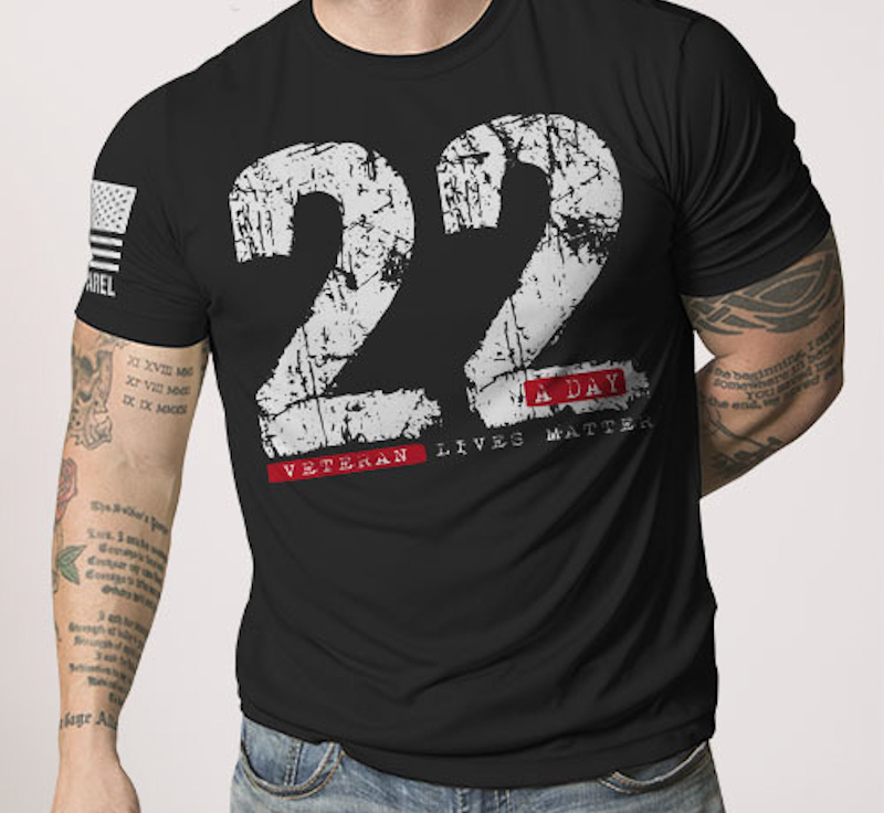 Nine Line Apparel 22 A Day T-Shirt