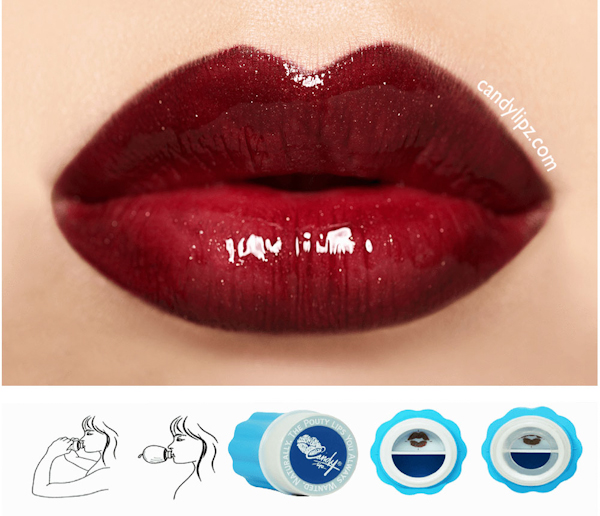 CandyLipz Blue Licorice Lip Plumper Size M+ to L