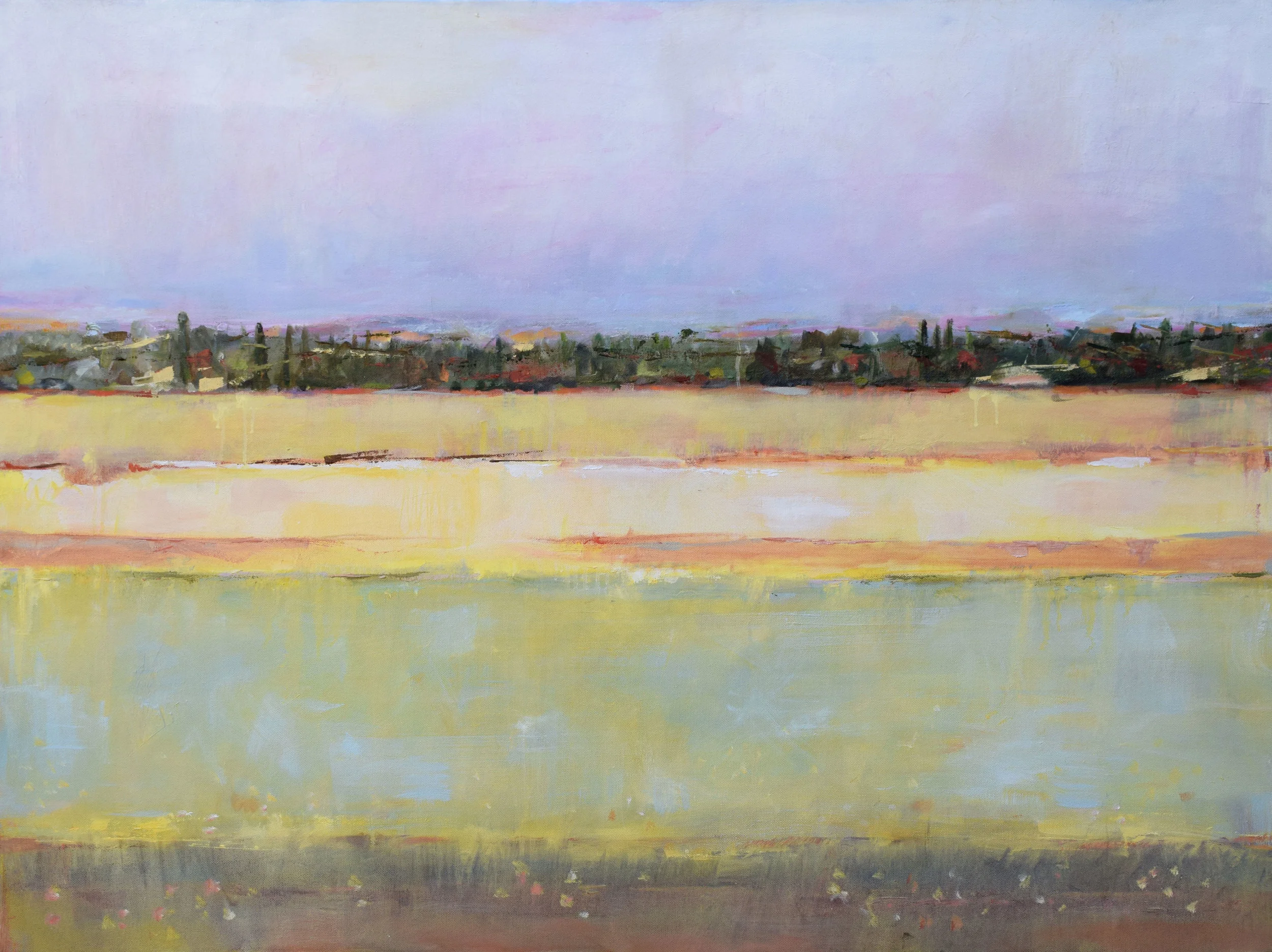 Loire Valley - 41" X 31"