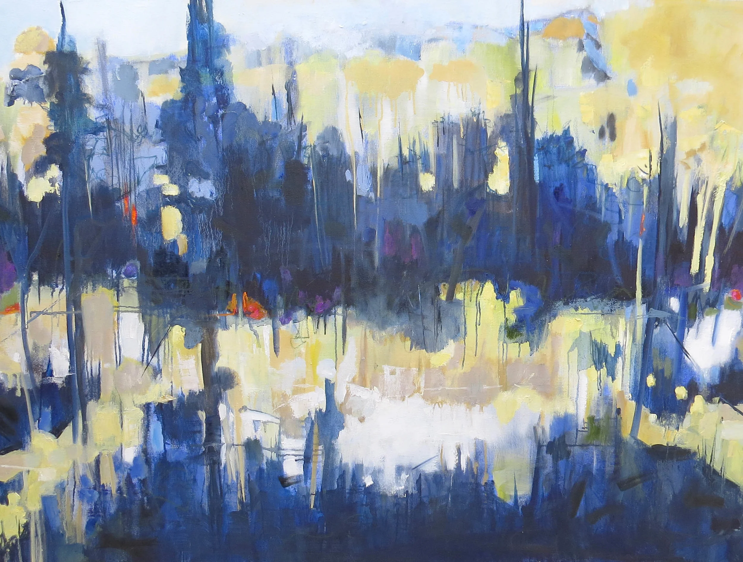 48" X 36" - Treeline