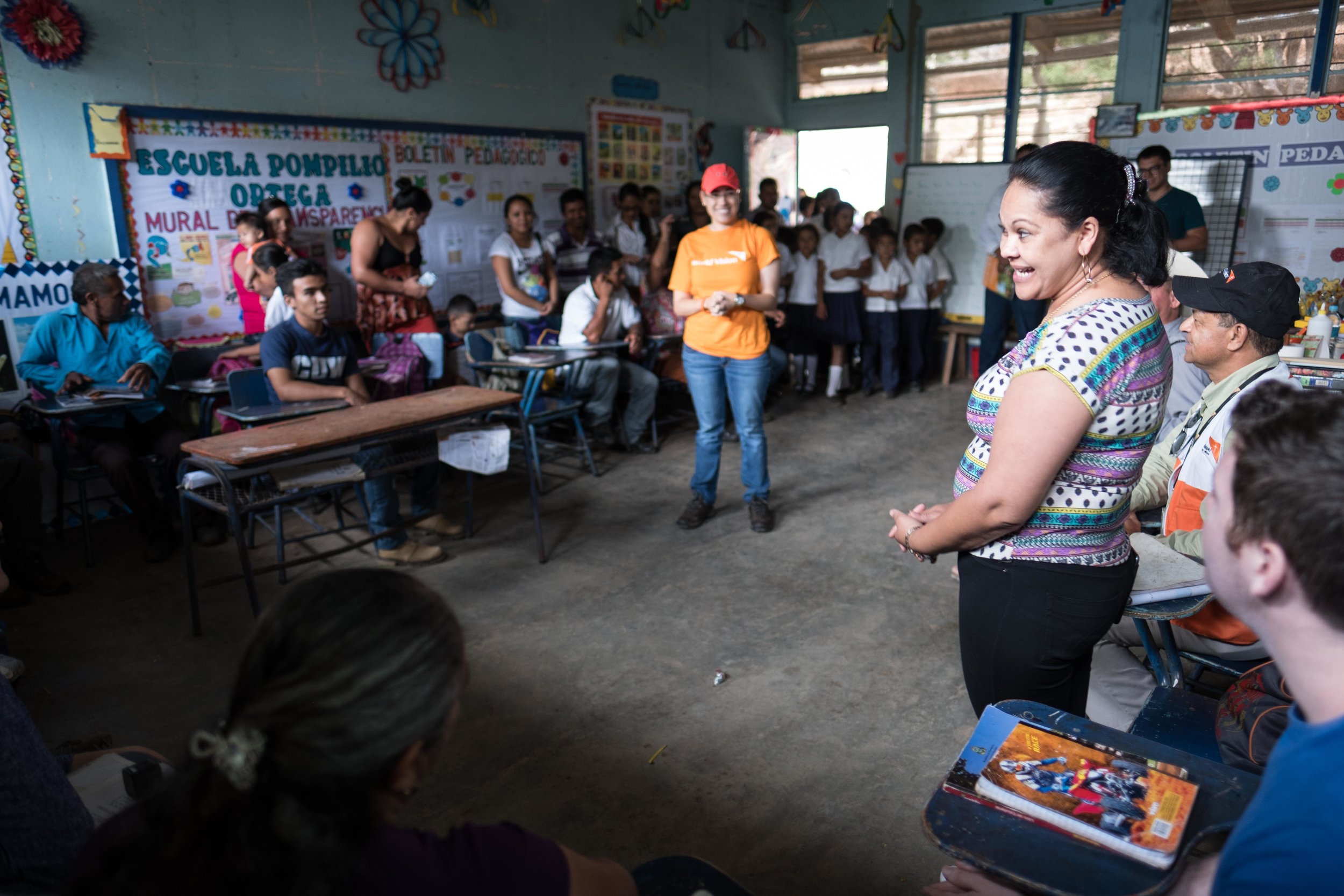 Honduras 18 day 2_teacher talks in Pueblo Viejo classroom.jpg