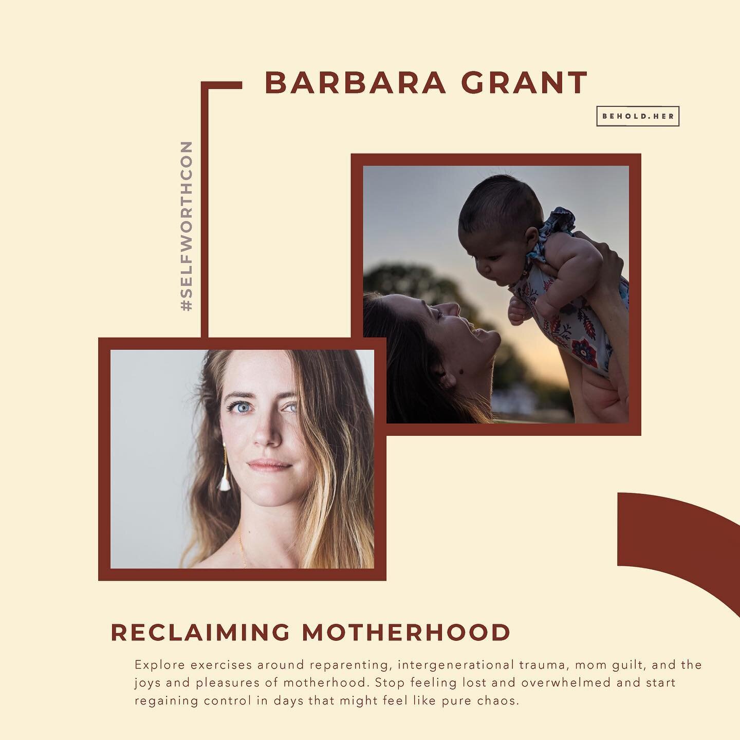 Let&rsquo;s talk about healing ourselves. Why do certain behaviors in our children makes us feel bad, feel angry? Where is all this mom guilt coming from?!? Join us at the @_behold.her conference NEXT WEEKEND as we chat about these things, and practi