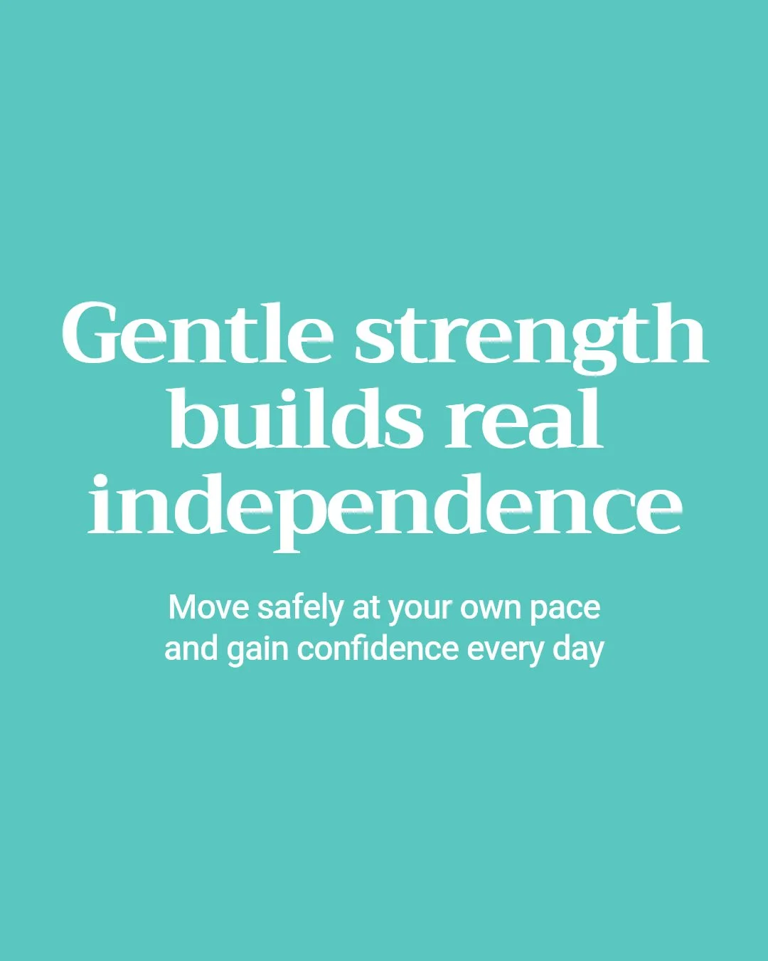 Gentle strength moves aren't just exercises&mdash;they're your ticket to independence and confidence!

At Fifty 5 Fitness, we design every move to build your strength safely and at your own pace. These simple, effective exercises help you stay steady