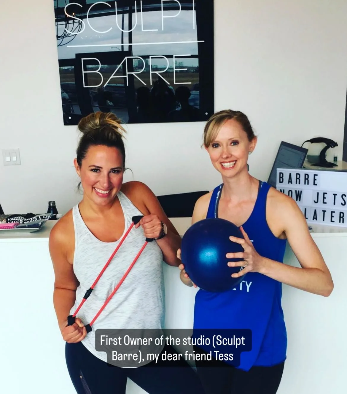 In the spirit of looking back at 2016 photos, I thought I would take everyone back 10 years to show you what was happening at the studio then!

In 2015 my dear friend Tess. B opened up Sculpt Barre at 8-960 Lorimer Blvd. After meeting on a very rainy
