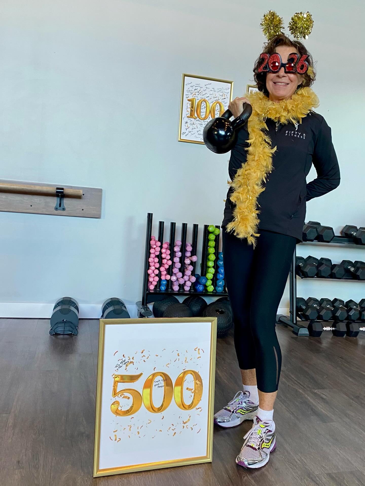 ✨ Marjorie has hit 500 classes✨

We are so incredibly proud of Marj for hitting 500 Fifty 5 Fitness classes since May 2023! 🙌💪💕 This is what she had to say about her time and experience at the studio!

🎉Joining Fifty 5 Fitness has been one of the