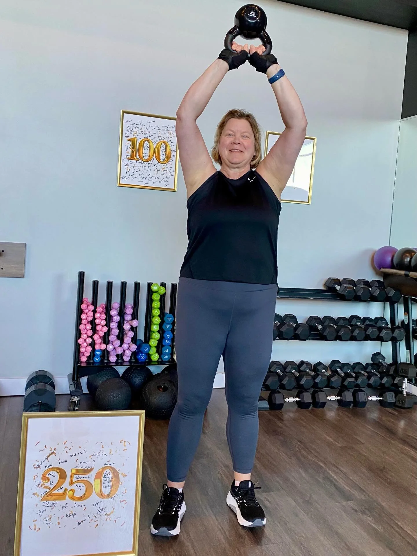 🤩 BIG congratulations to Angela for hitting her 250th Fifty5 Fitness class!

Here is what she had to say about her time at the studio:

I tried my first class in March 2024 and haven&rsquo;t looked back! ☺️

I&rsquo;ve tried most of the classes at t