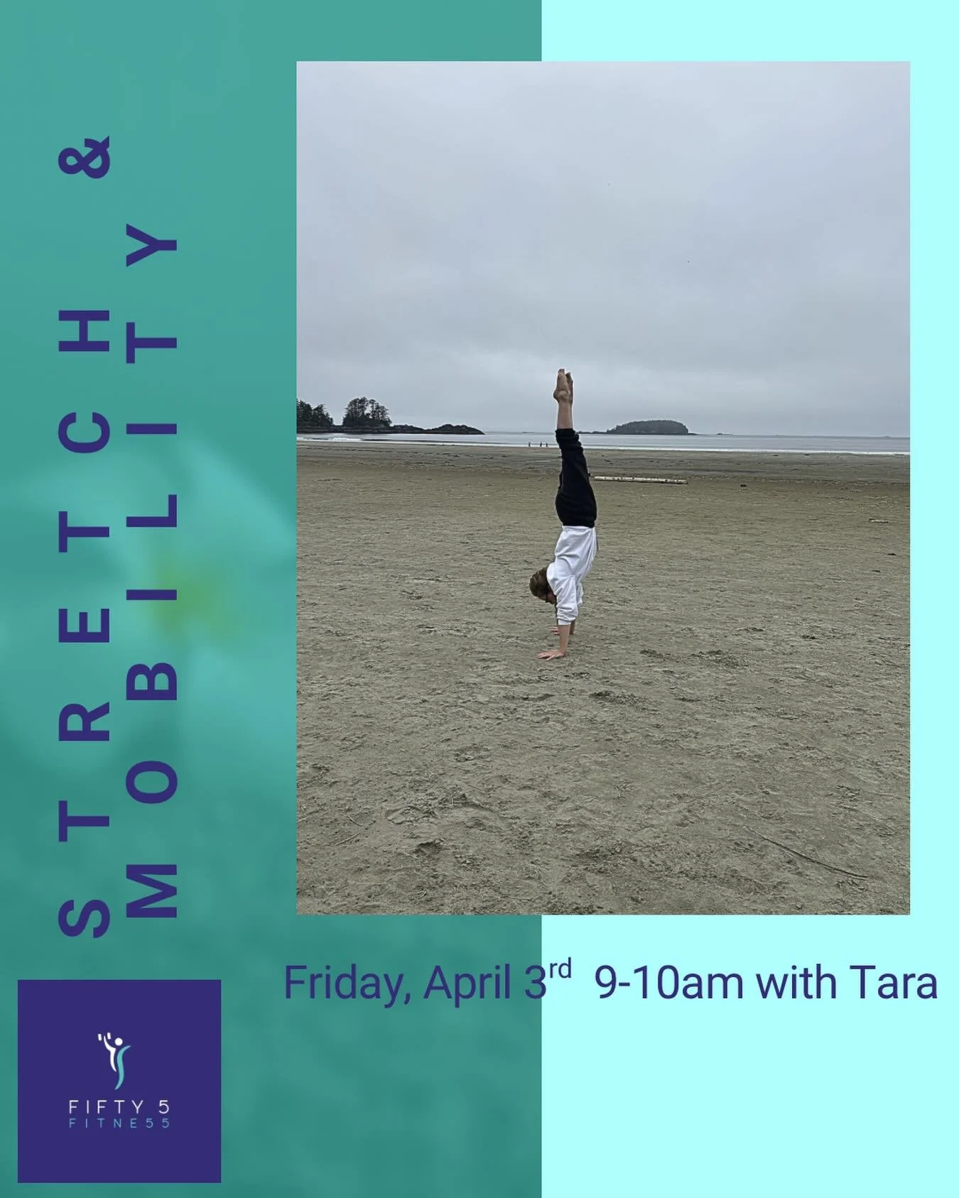 🙆🏻&zwj;♀️FREE Stretch &amp; Mobility

Join Tara on Friday, April 3rd from 9-10am for a FREE Stretch &amp; Mobility class. Sign up now on Wellness Living! 

#fifty5fitnesswinnipeg #fifty5obsessed #community #inclusive #strength