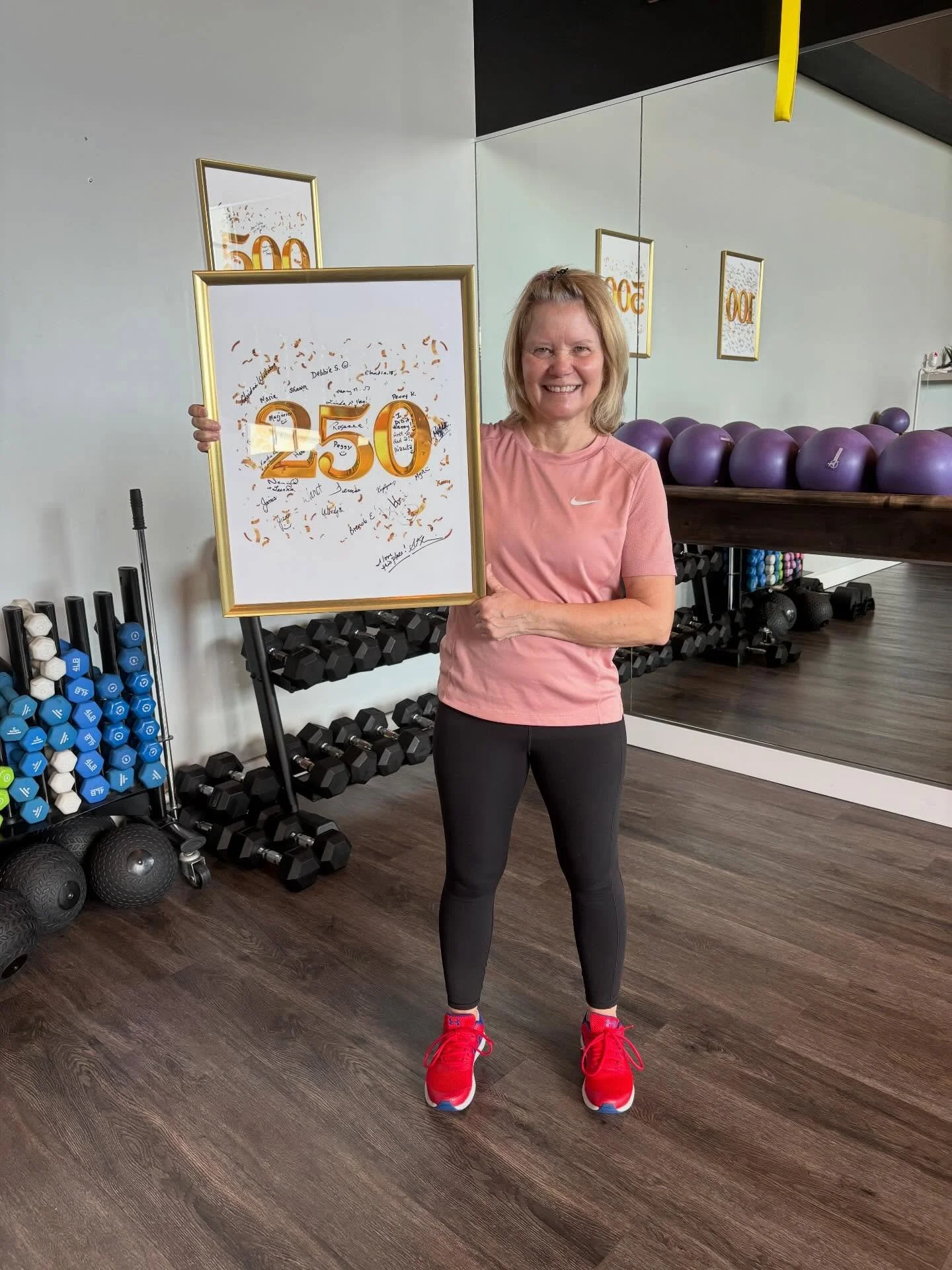 🤩 BIG congratulations to Sandie for hitting her 250th Fifty5 Fitness class!

Here is what she had to say about her time at the studio. 

My favourite class is the 55 Warrior because it feels more social, almost like it&rsquo;s a team workout. 🏋️ 👯
