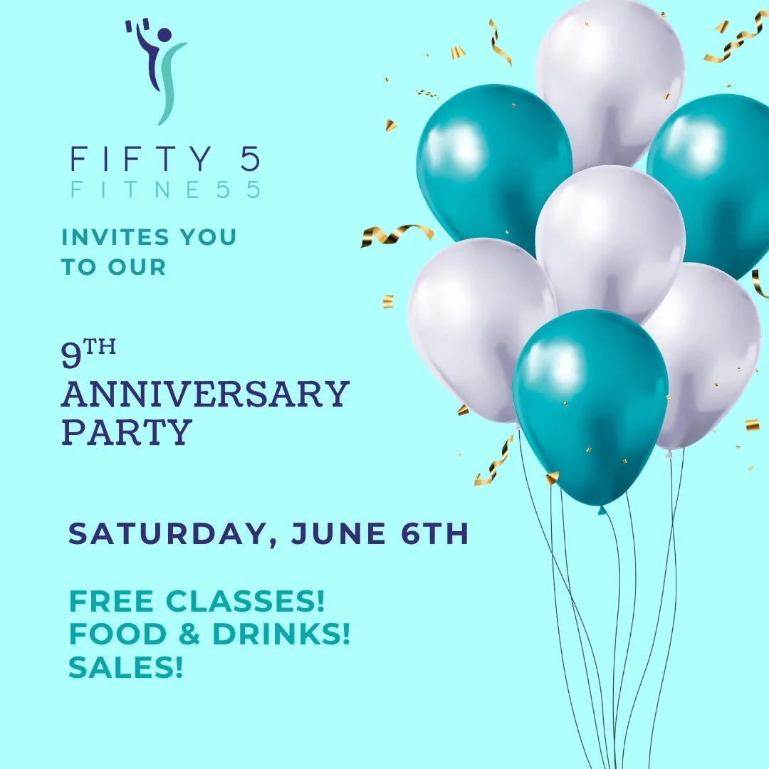 🥳 9th ANNIVERSARY CELEBRATION 🥳 

➡️WHEN:
Saturday, June 6th 2026

➡️WHERE:
Fifty 5 &amp; FORM Fitness Studio
8-960 Lorimer Blvd

➡️WHAT:
1️⃣FREE classes all morning

⭐️8:30-9:30am
FORM Barre FLOW with Tara

⭐️9:45-10:30am
Studio Box &amp; Burn wit