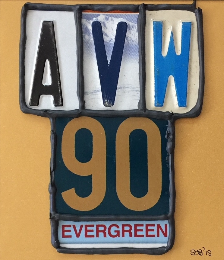 AVW 90 EVERGREEN, 2018 8 in x 9 in