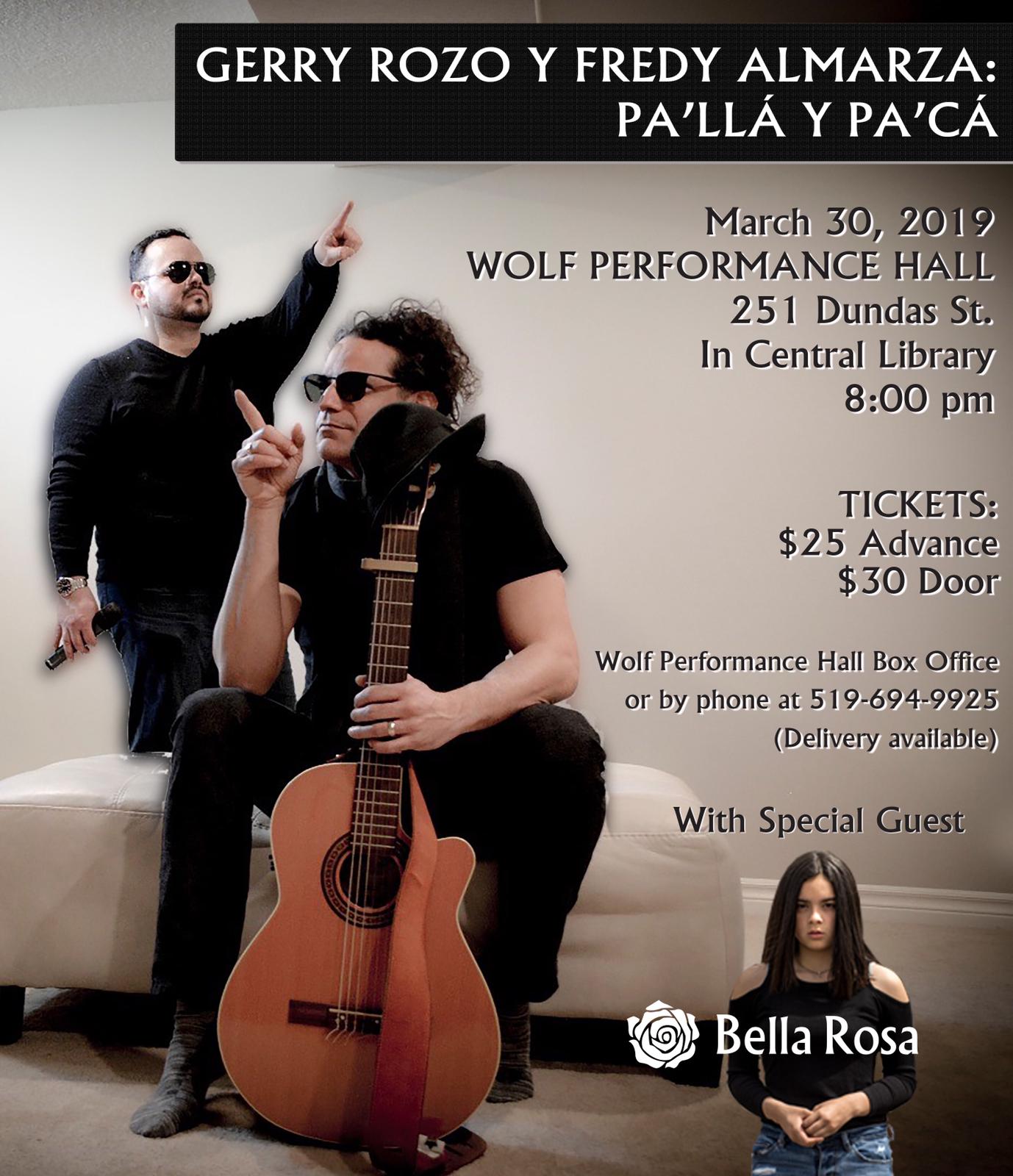 ¡Gerry Rozo y Freddy Almarza se unen para traer a Londres una noche llena de sabor con la mejor música Latinoamericana! 