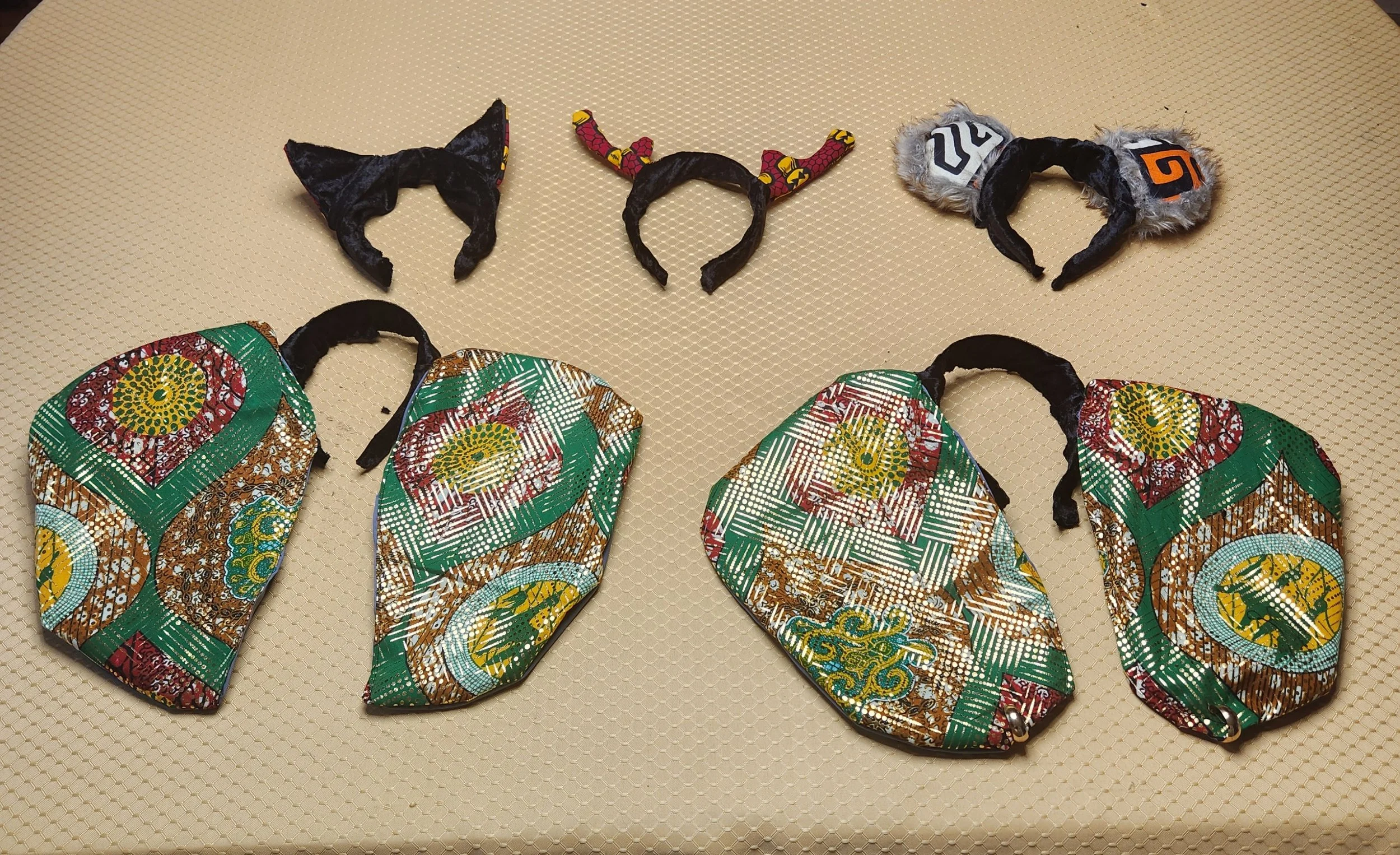 Handmade Headpieces for Atlanta Black Theater Festival