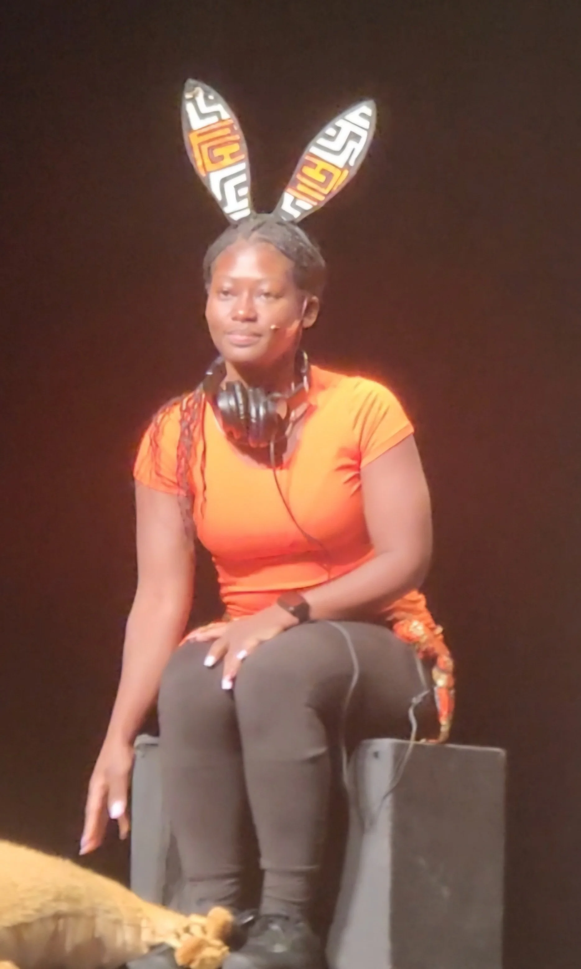 Rabbit ears for "Turtle Races Rabbit" Play