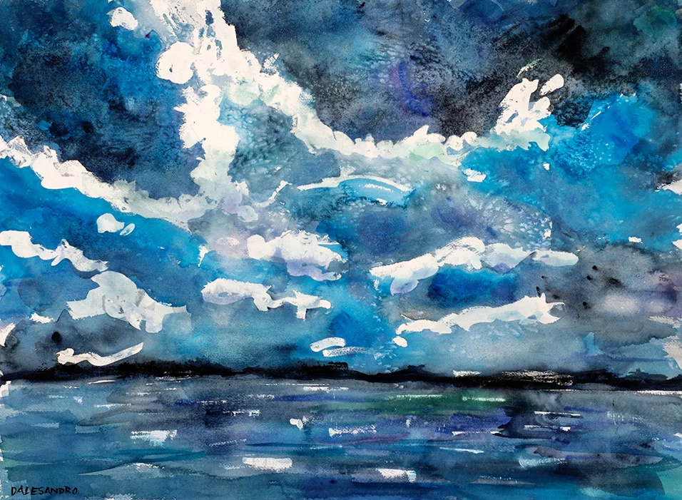 Indianola Skies—Original SOLD—Prints available