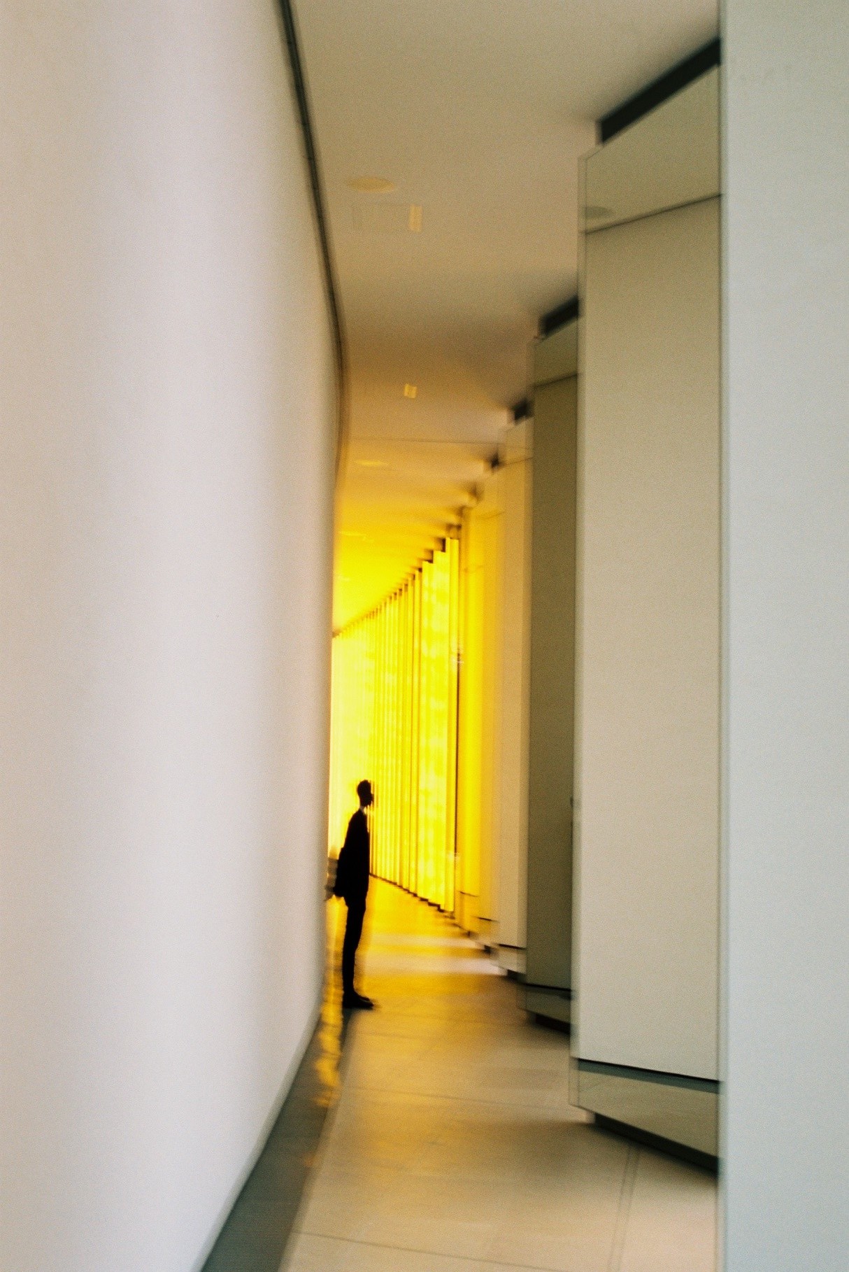 The hall from the other side. Humbling. I was so sure this was going to be a great shot, but it came out blurry. First time using a film camera.