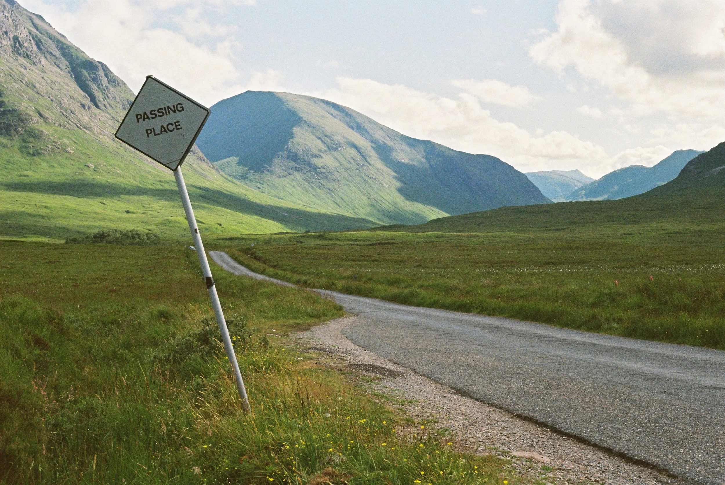 Passing Place - Glen Etive