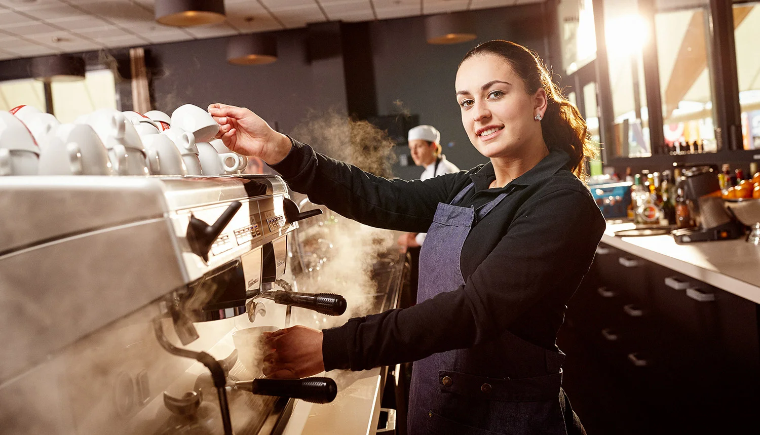 Horeca portret shot voor Scalda - School voor Middelbaar Beroeps Onderwijs
