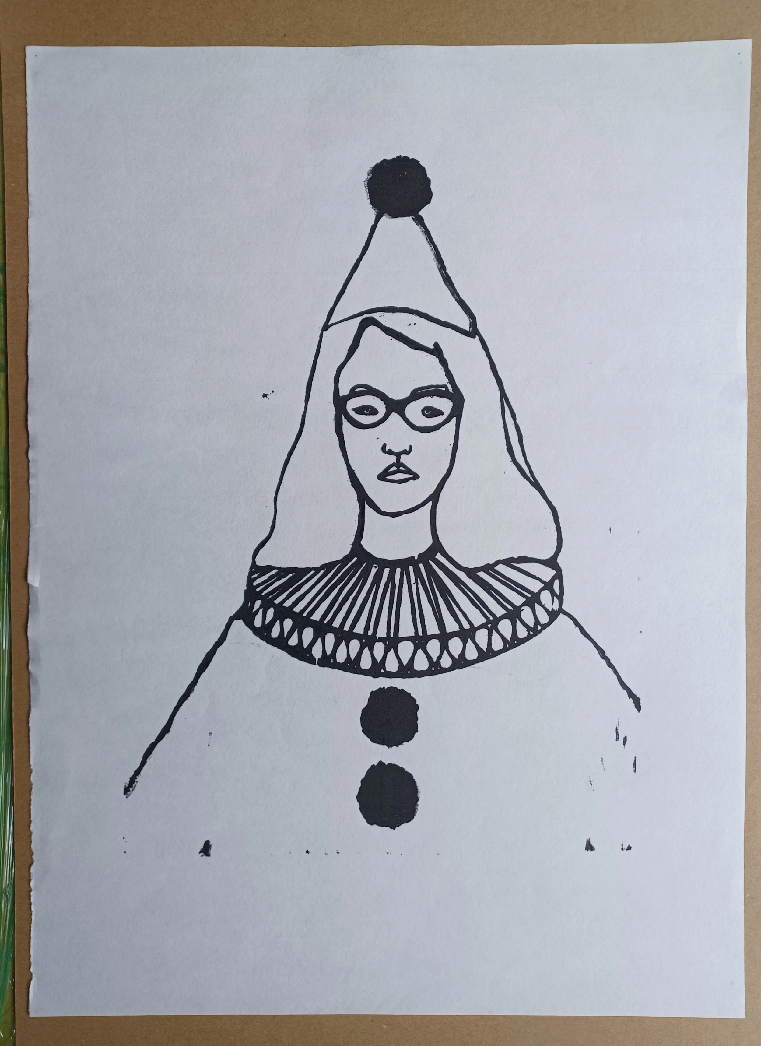 Funny Like I'm a Clown Wood Lines.jpg