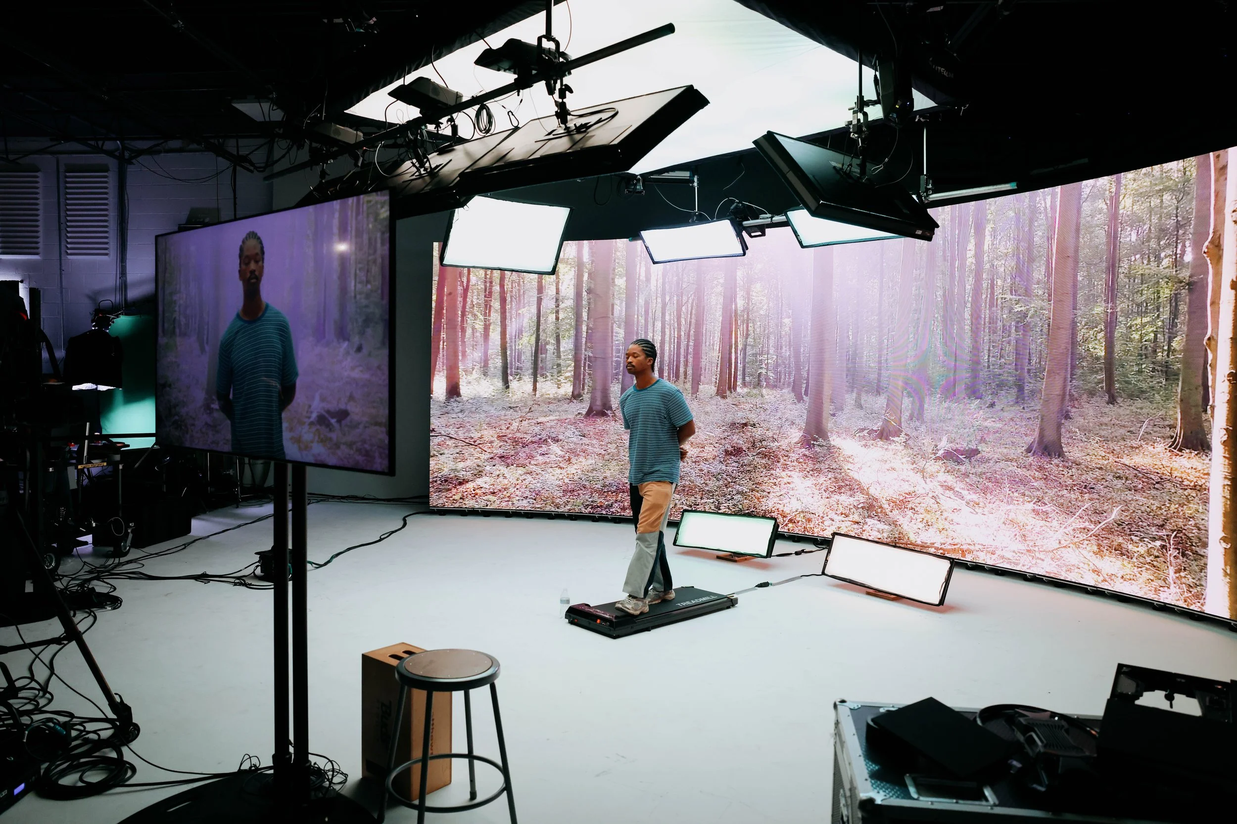 Virtual Production LED Wall Studio