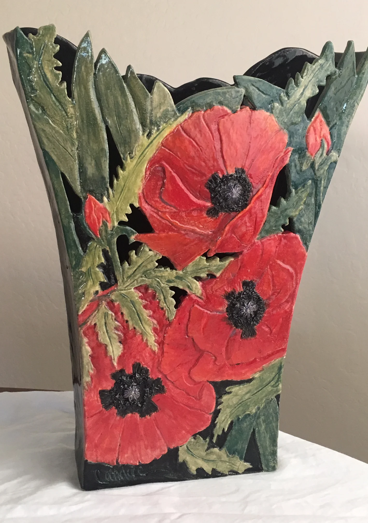 “Poppies” by Candace Bonawitz